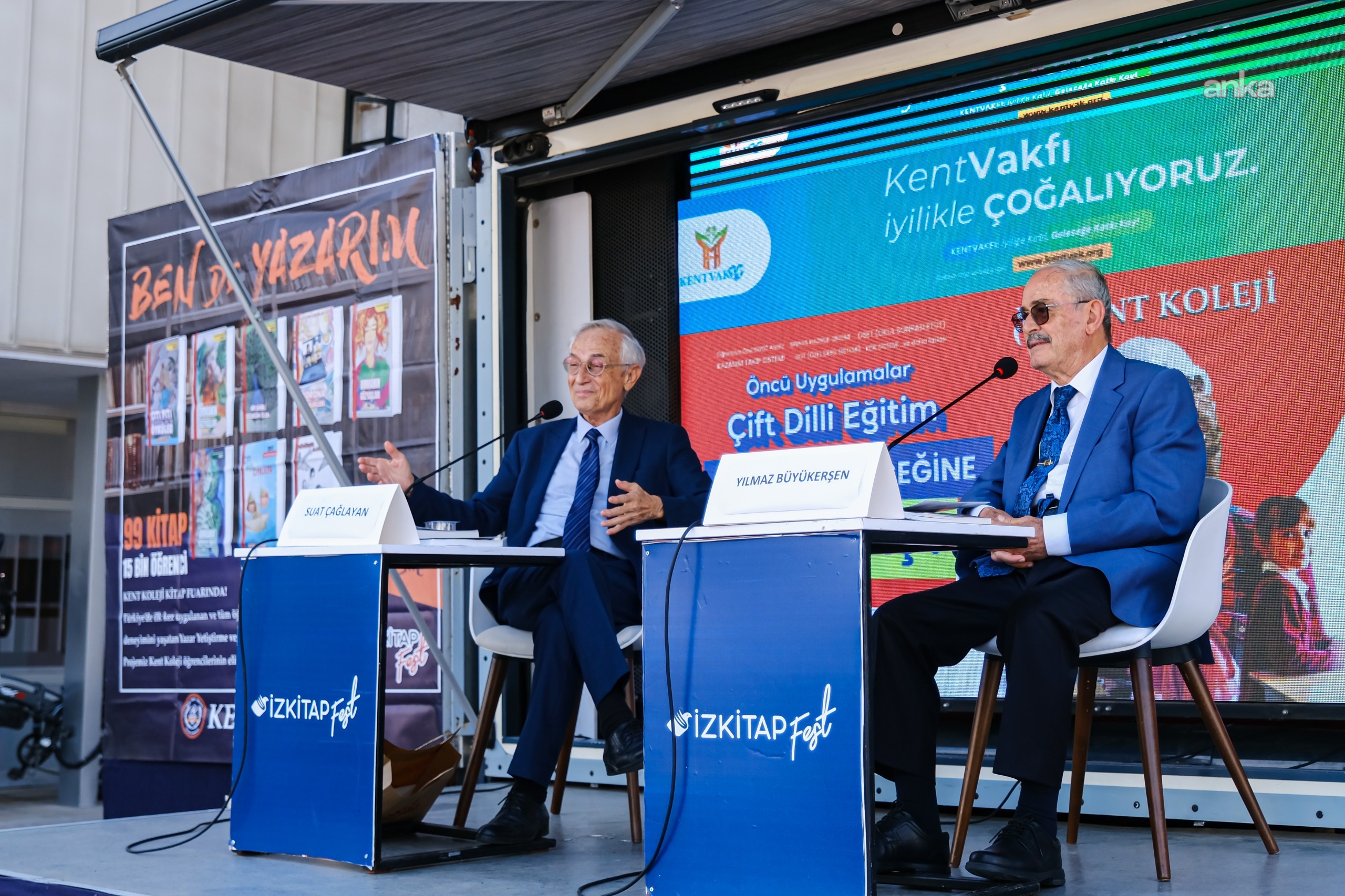 Prof. Dr. Suat Çağlayan ve Prof. Dr. Yılmaz Büyükerşen’den öğrencilere tavsiyeler