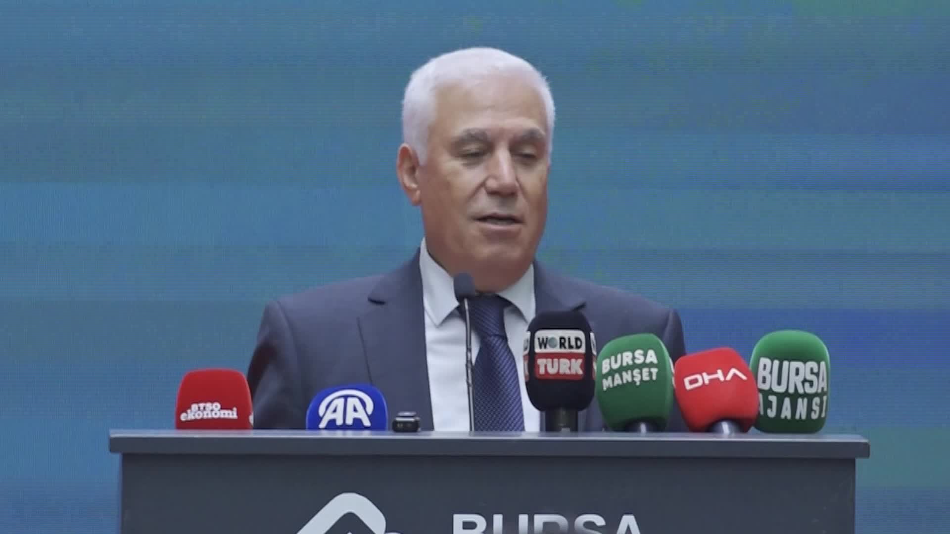 Bursa Büyükşehir Belediye Başkanı Bozbey: "Sanayimizin su kullanımı konusunda daha teknolojik yatırımlar yapmasını bekliyoruz"
