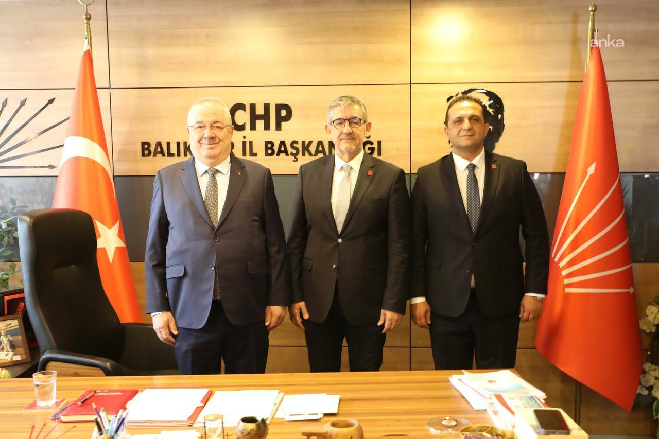 Edremit Belediye Başkanı Ertaş’tan CHP İl Başkanı Köybaşı’na 'hayırlı olsun' ziyareti