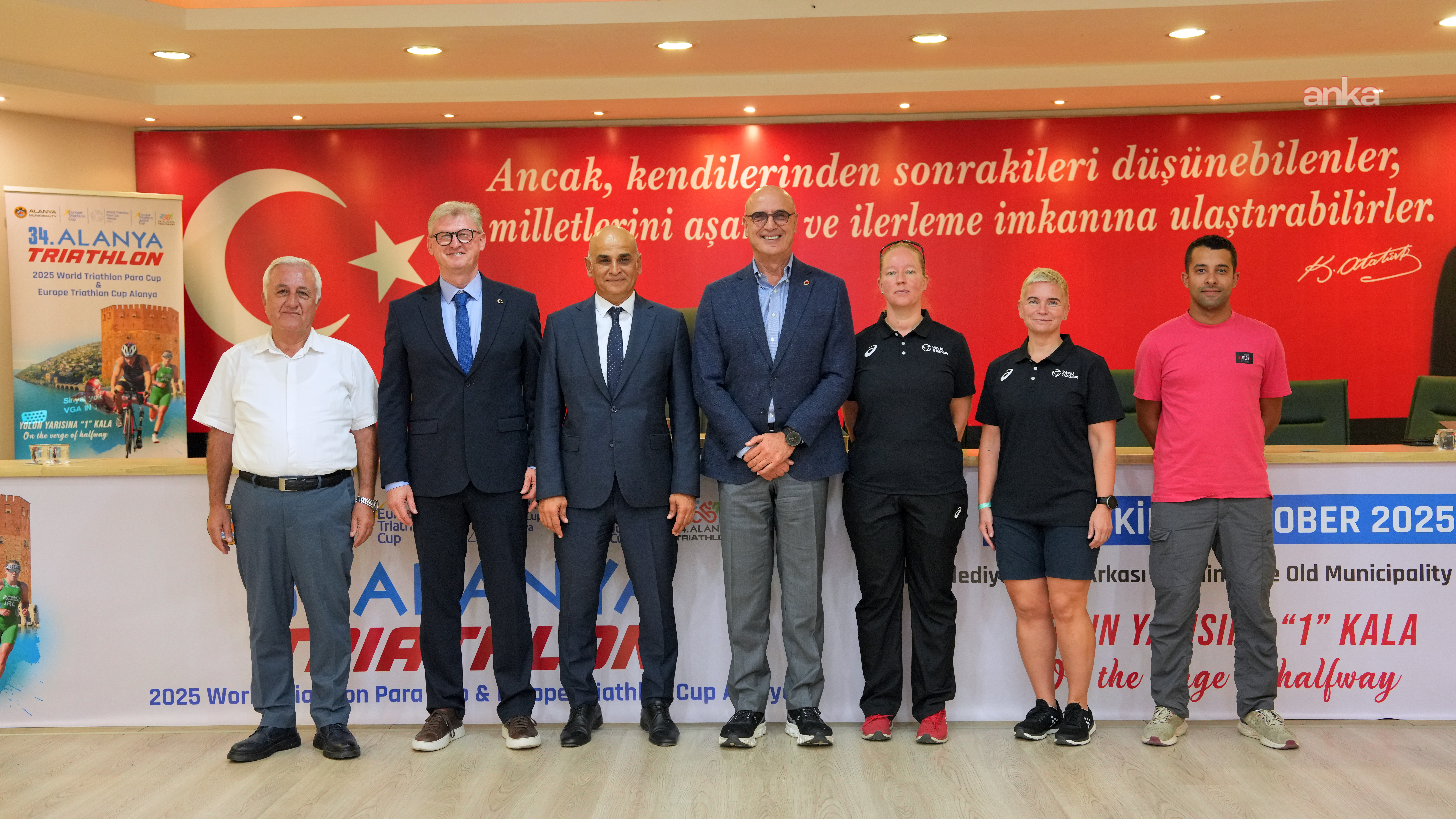 34'üncü Alanya Triatlonu başlıyor