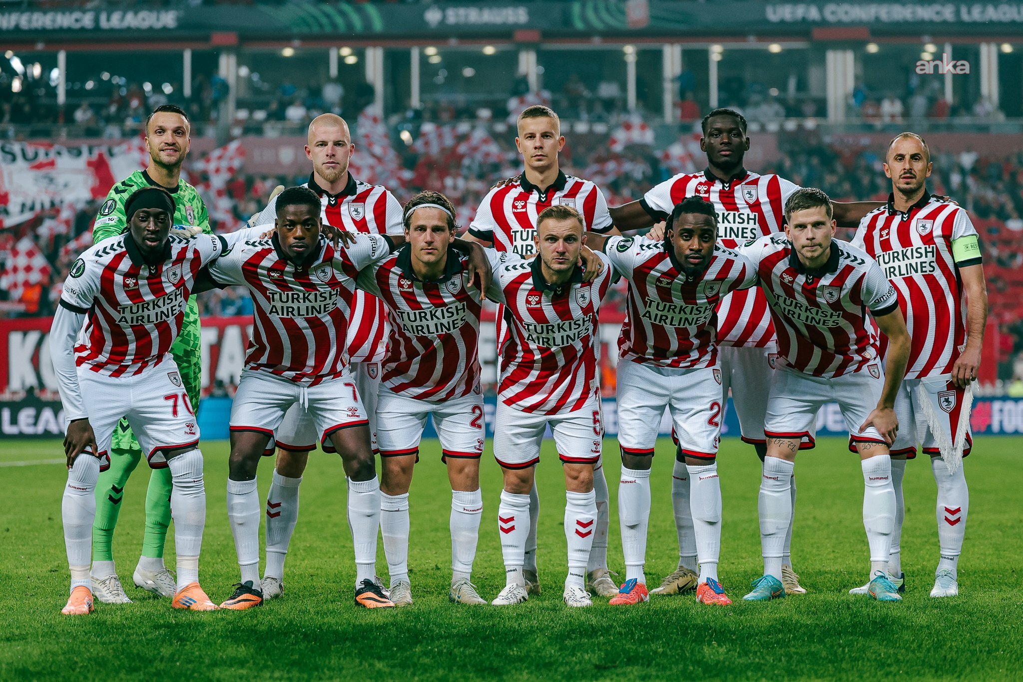 UEFA Konferans Ligi... Samsunspor 3-0 Dinamo Kiev