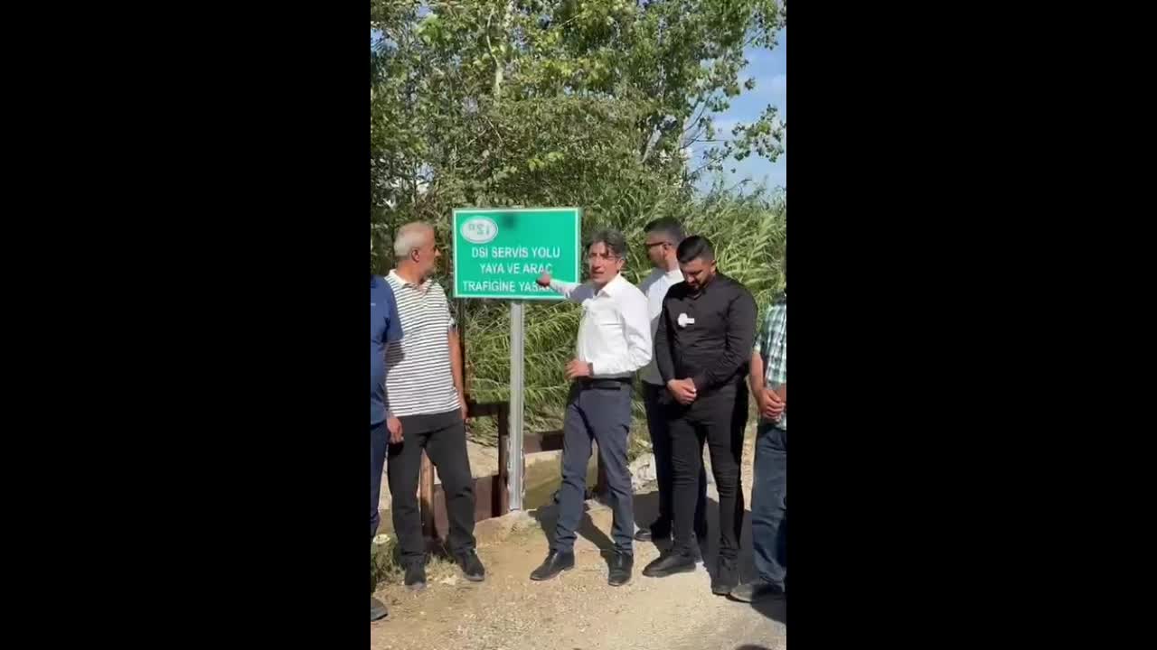 Vatandaş tedbir istedi, DSİ sadece tabela koydu... DEM Partili Bozan: "Allah korkunuz da mı yok?"