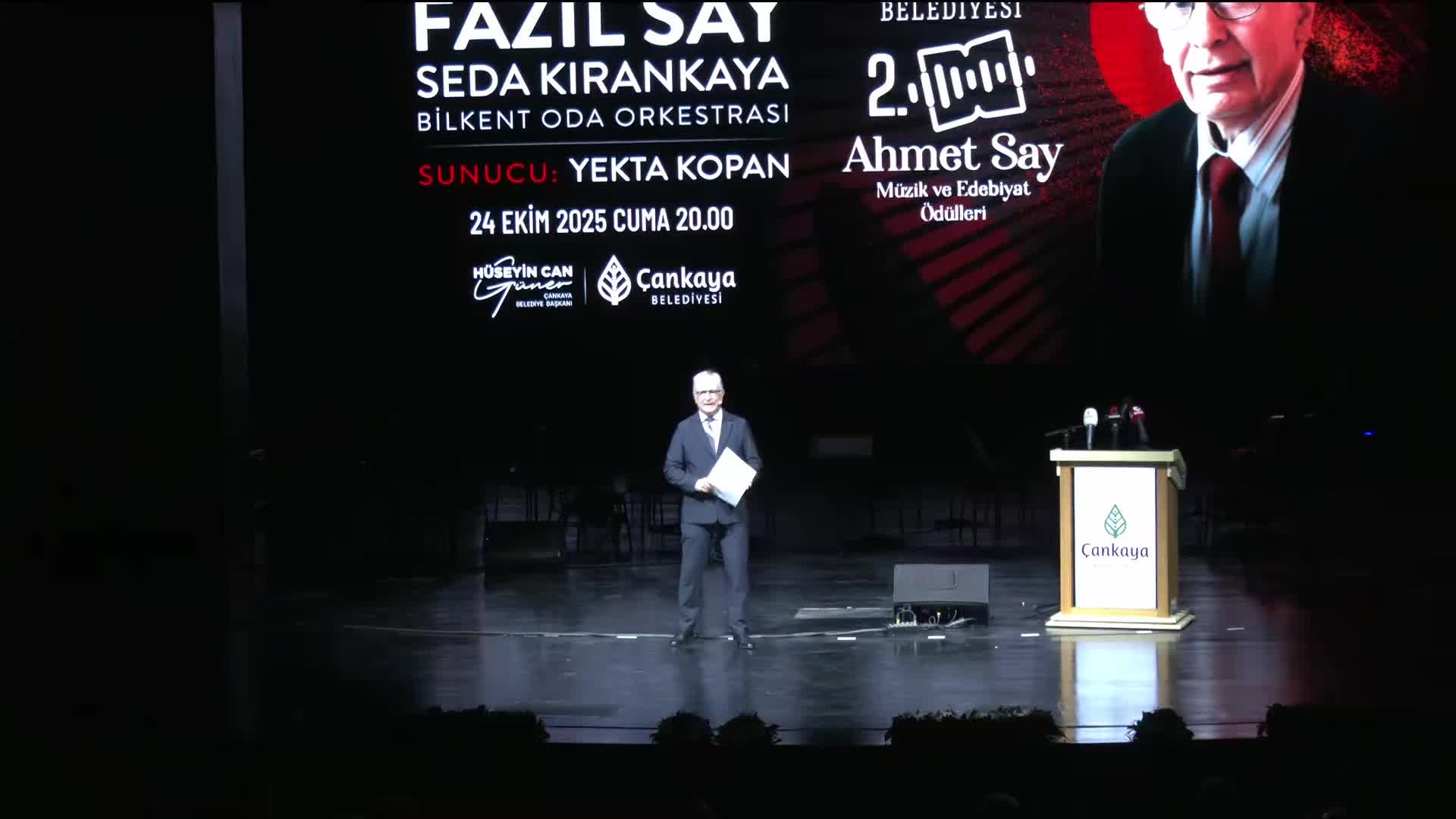 2. Ahmet Say Edebiyat ve Müzik Ödülleri sahiplerini buldu