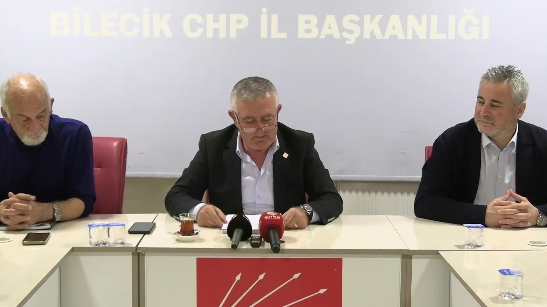 CHP Bilecik İl Başkanı Özdemir: "Bizim tarafımız her zaman Cumhuriyet, demokrasi ve halk olmuştur"