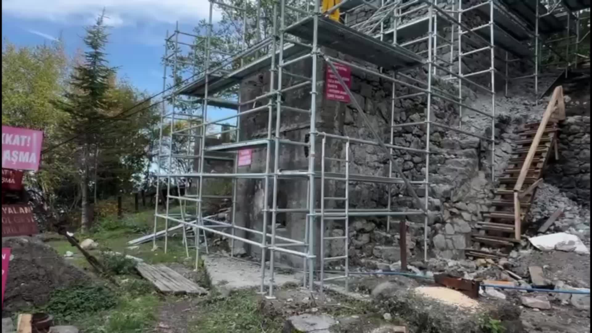 Zonguldak'ta tarihi "Varagel Hattı" turizme kazandırılıyor