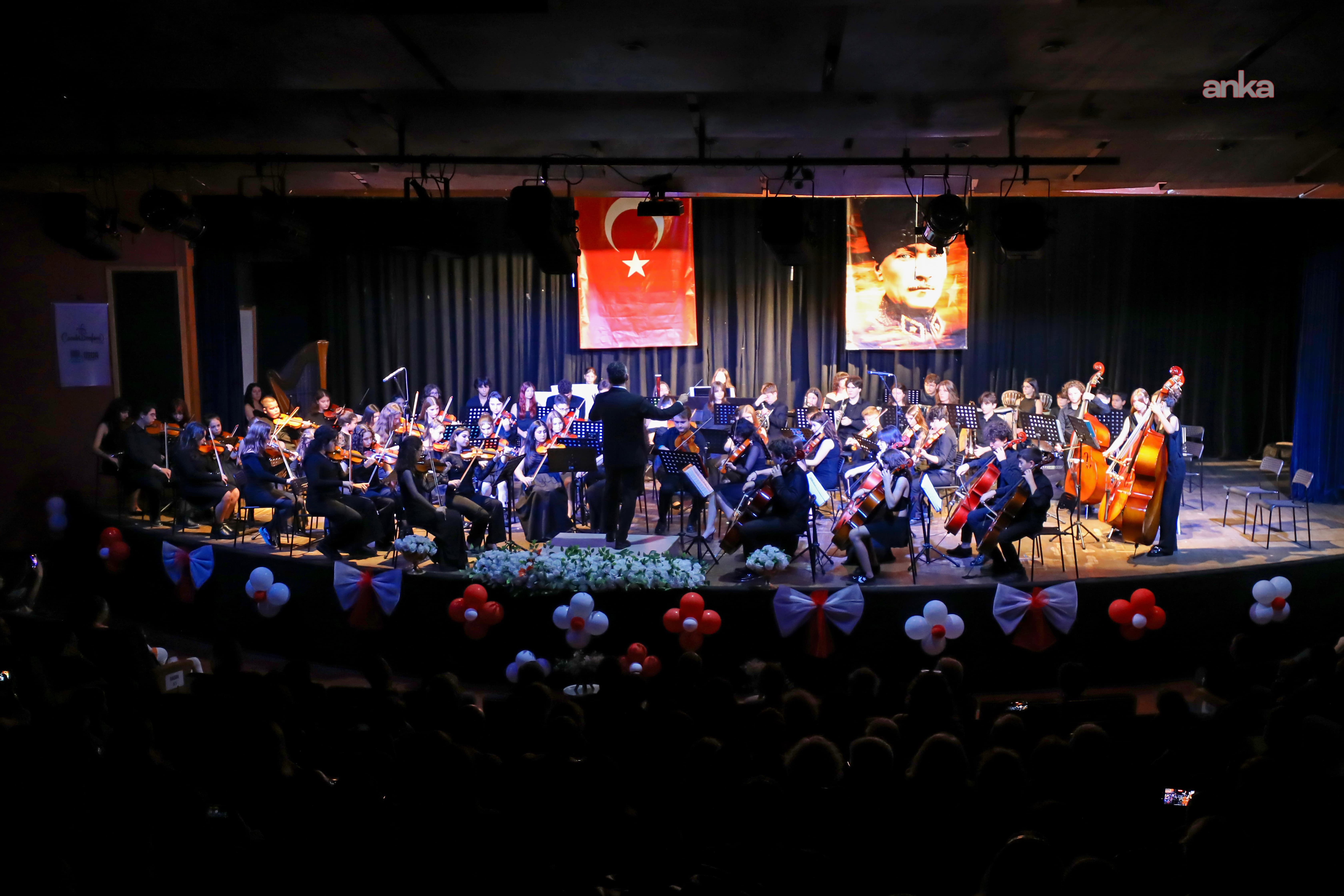 Narlıdere Belediyesi Çocuk Senfoni Orkestrası’ndan Cumhuriyet Bayramı'na özel konser