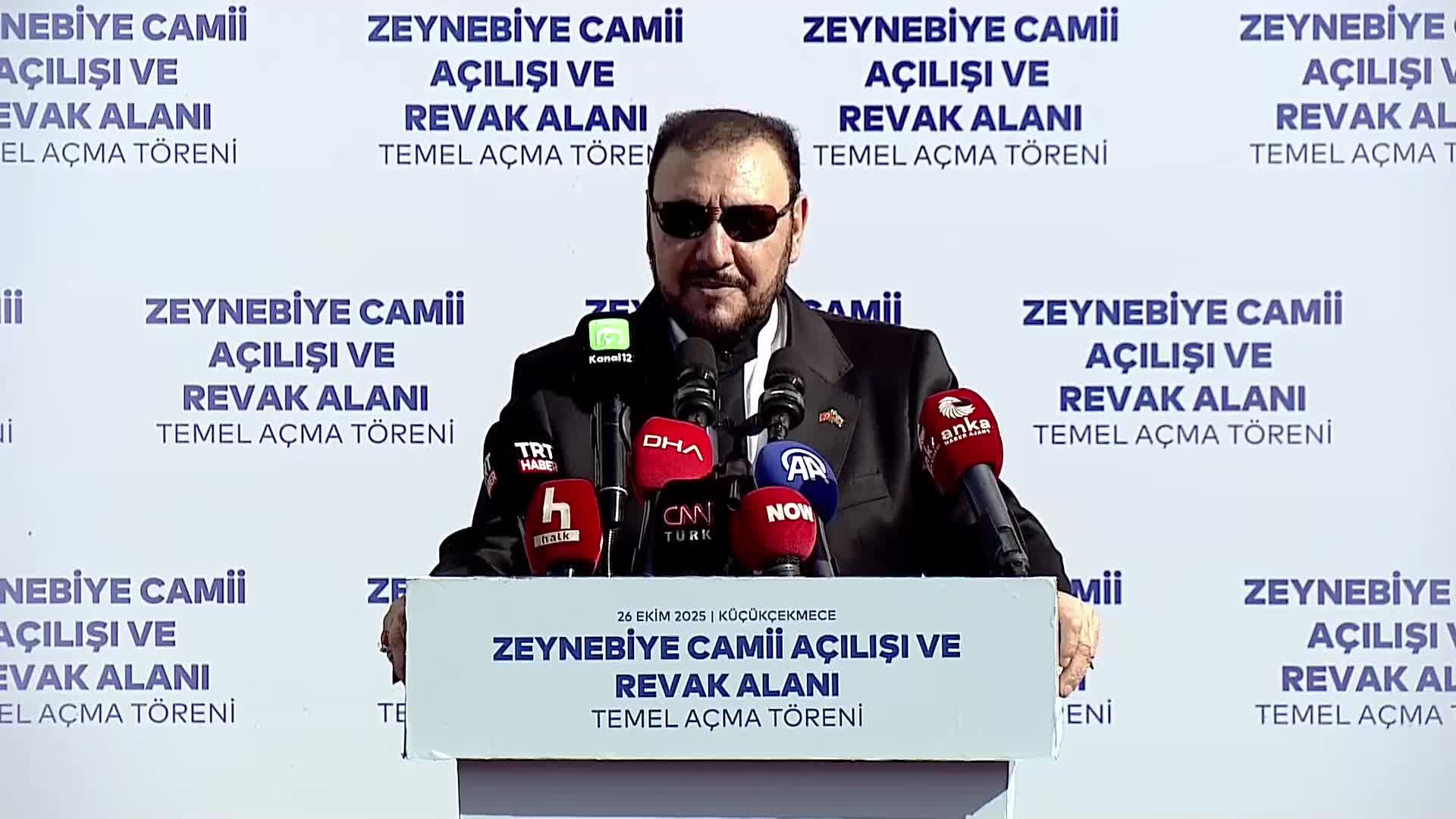 İmamoğlu, Zeynebiye Camisi açılış törenine mesaj gönderdi: "Bu şehirde herkes için, her yerde adaleti sağlayabilmek için var gücümüzle çalıştık"