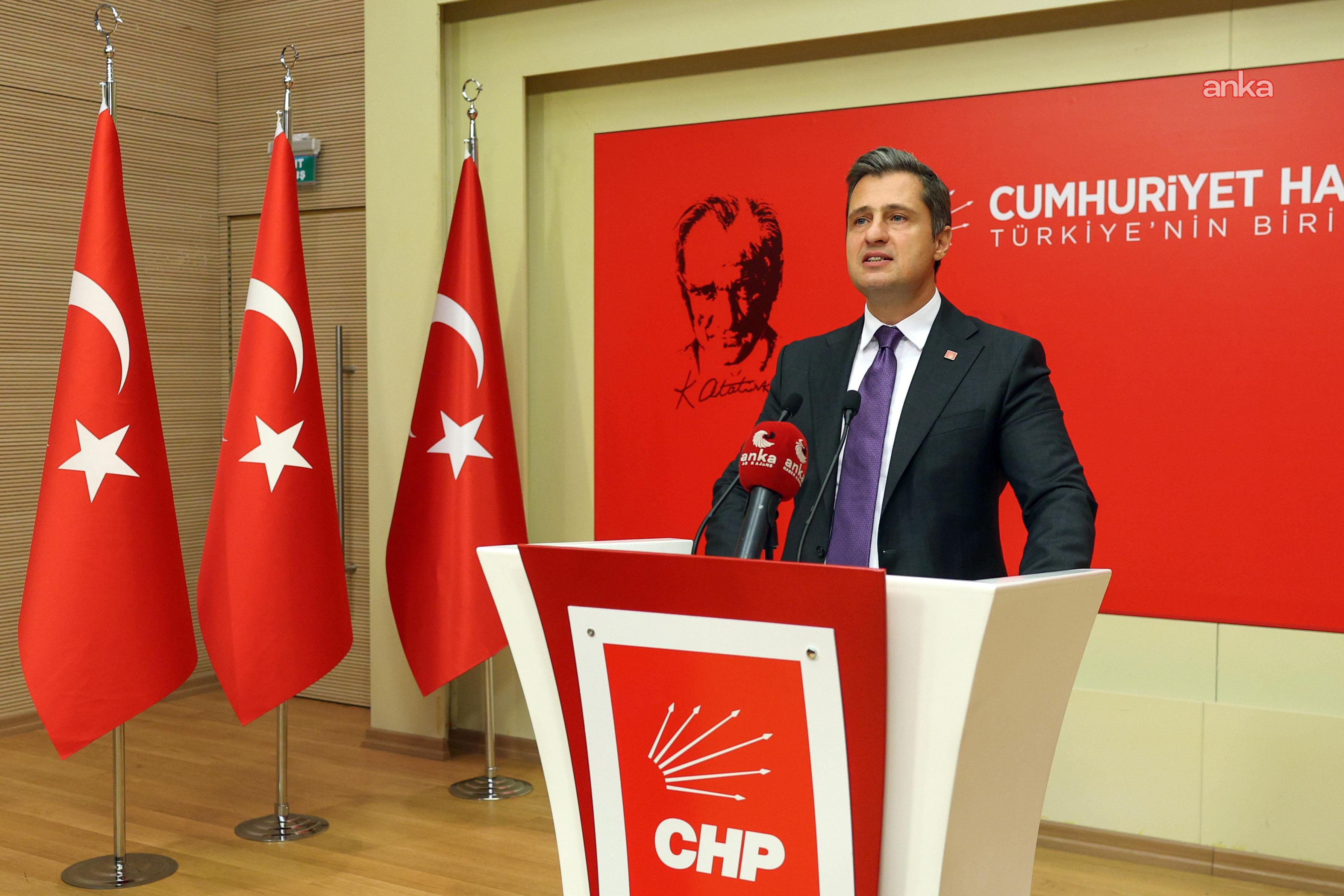 CHP Sözcüsü Yücel: "CHP'den casus çıkmaz, casus arıyorsanız önce kendi içinize bakacaksınız"