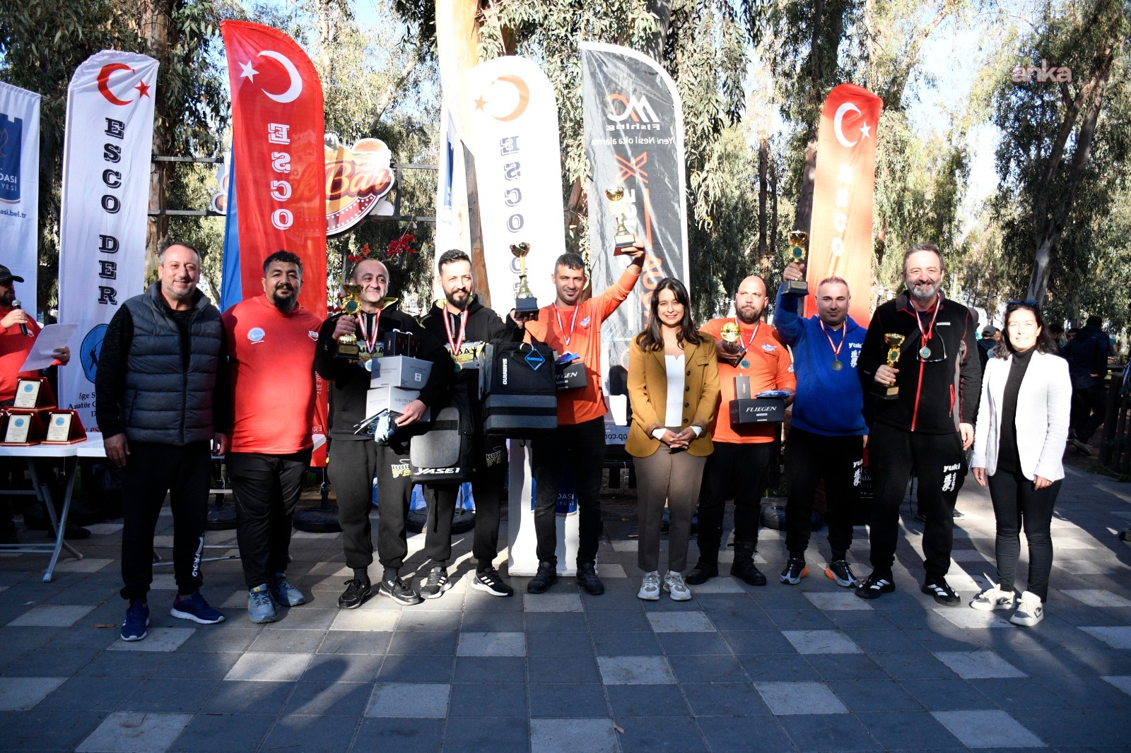 Kuşadası'nda oltalar yarıştı