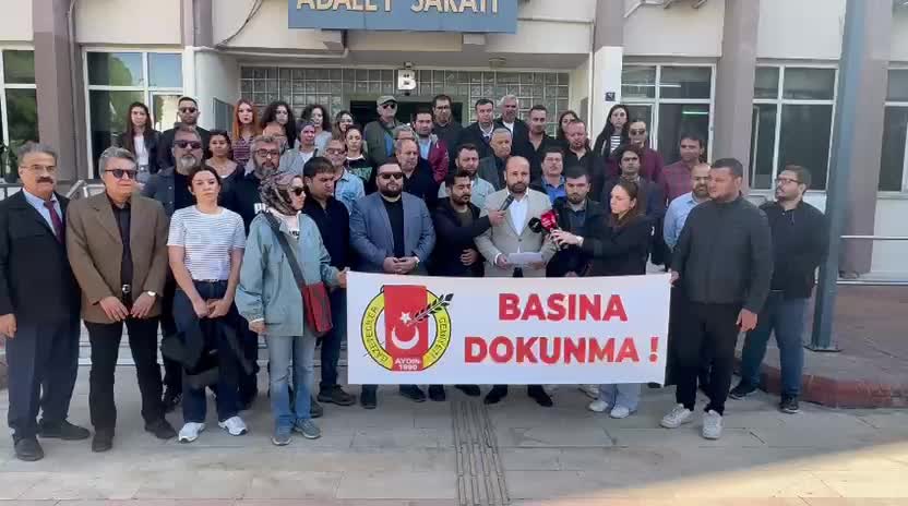 Aydınlı gazeteciler darbedilen meslektaşları için ses verdi: Susmayacağız