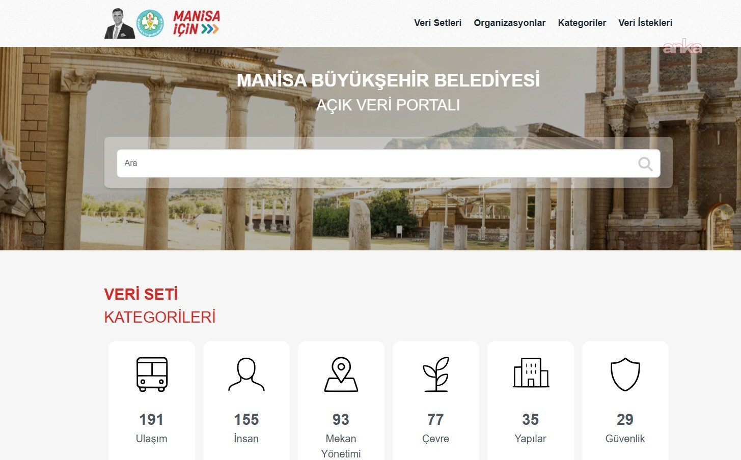 "Manisa Açık Veri Portalı" hizmete sunuldu