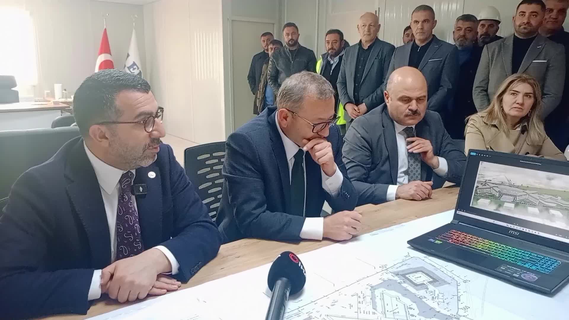 Kars Devlet Hastanesi için 1000 gün süre hedefi... AK Parti'li Çalkın: İnşallah birkaç yıl içerisinde bitirerek milletimizin hizmetine açmış oluruz