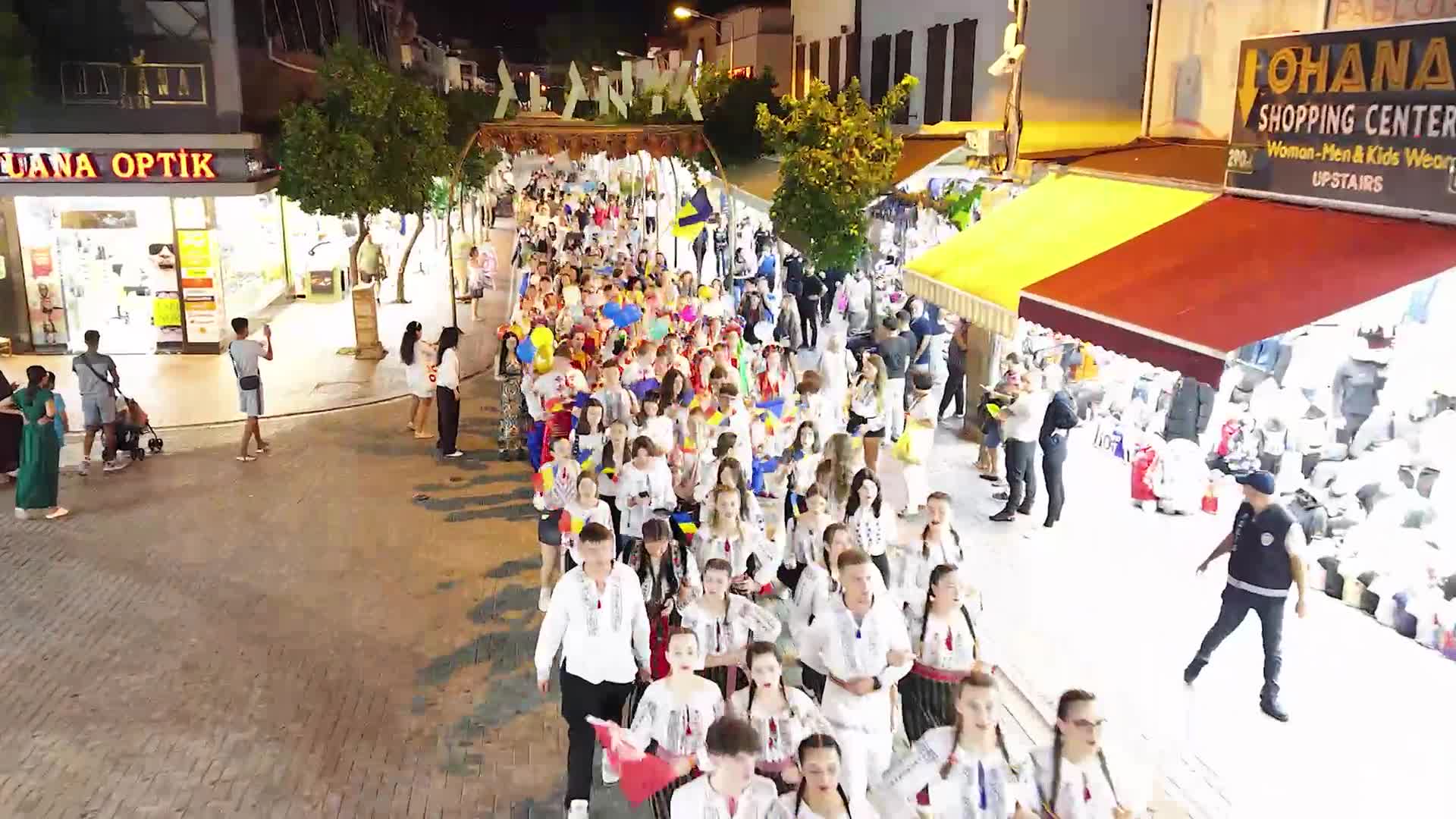 4'üncü Alanya Uluslararası Halk Dansları ve Müzik Festivali başladı