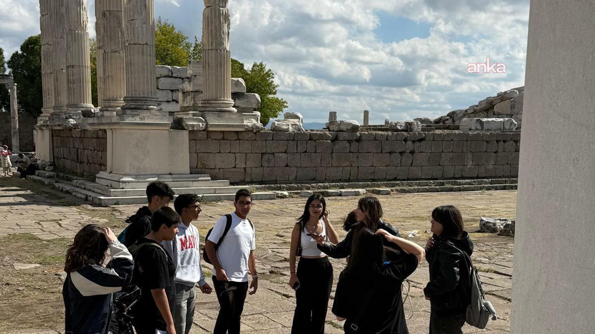 Pergamon Antik Kenti’nde dil becerilerini geliştirdiler