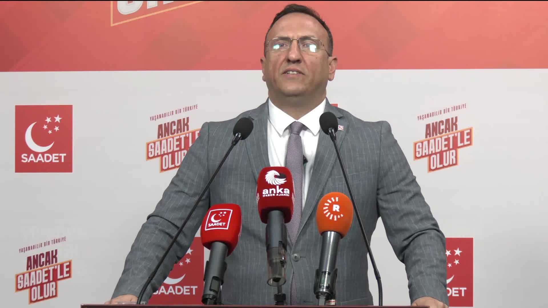 Saadet Partisi Genel Başkan Yardımcısı Tekin: “Sanayi çöküyor, suyumuz kuruyor, adalet çürüyor”