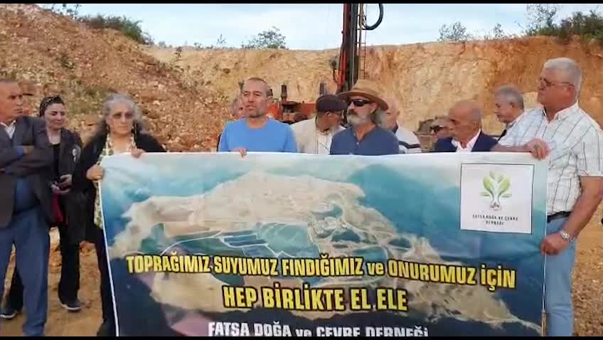 Fatsa'da altın madenine tepki... ORÇEV Başkanı Gönül: "Burada ne ruhsat var, ne de geçerli bir ÇED izni"