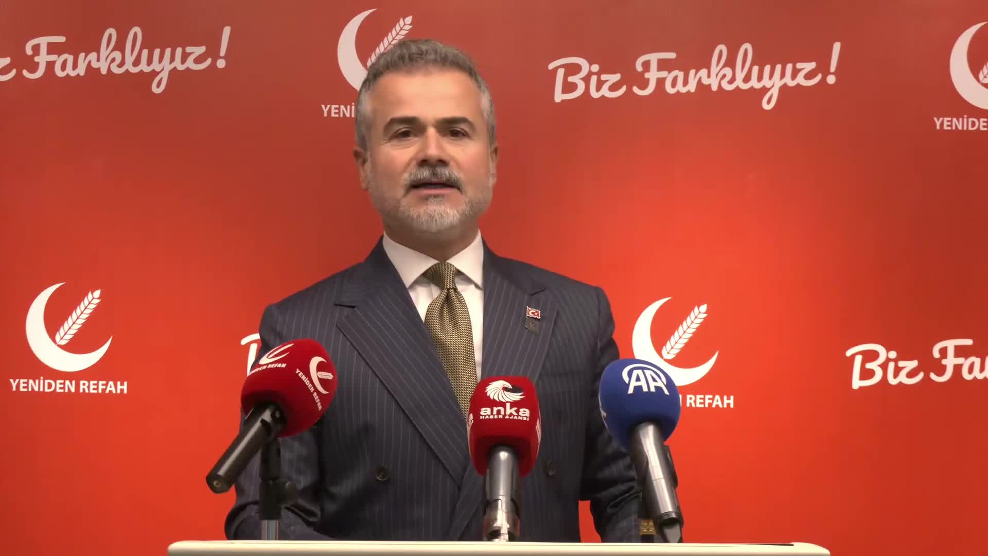 Yeniden Refah Partisi Genel Başkan Yardımcısı Kılıç: "PKK'yla, PYD de YPG de KCK da bütün varlığını tasfiye etmeli ve silahlarını devlete devretmelidir"