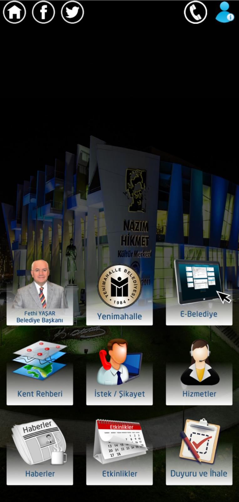 YENİMAHALLE'DE TÜM HİZMETLER ONLİNE