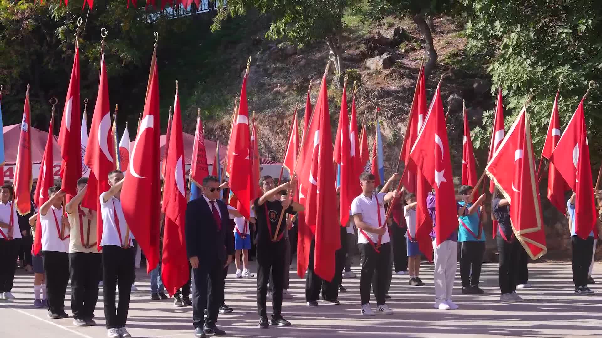 Alanya'yı Cumhuriyet Bayramı coşkusu sardı