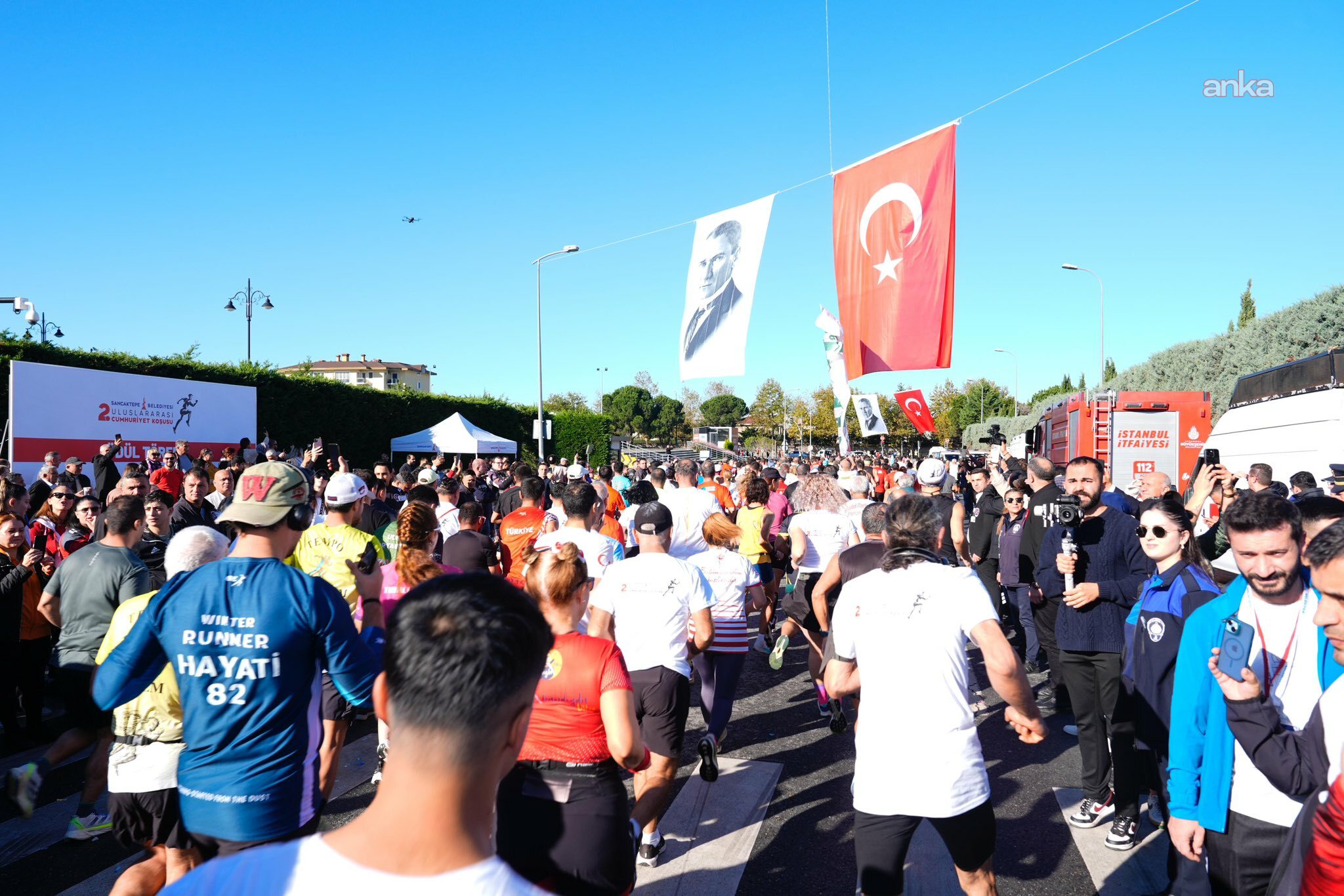 Sancaktepe’de Cumhuriyet coşkusu sporla buluştu