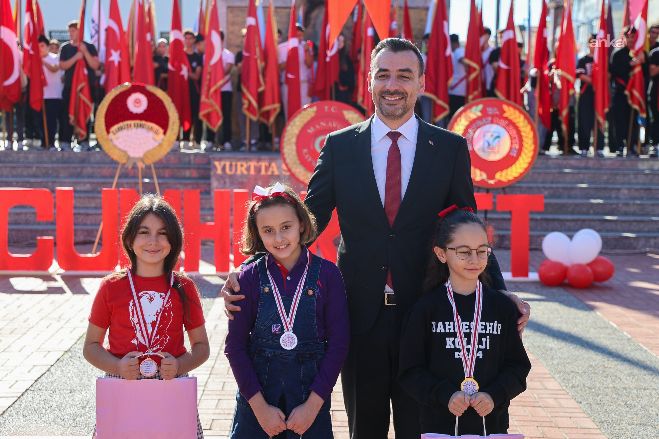 Manavgat’ta Cumhuriyet Bayramı coşkusu