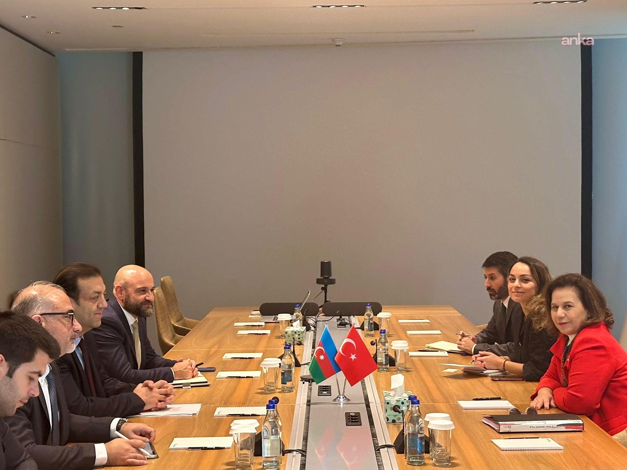 Dışişleri Bakan Yardımcısı Ekinci, Bakü’de enerji şirketleriyle görüştü