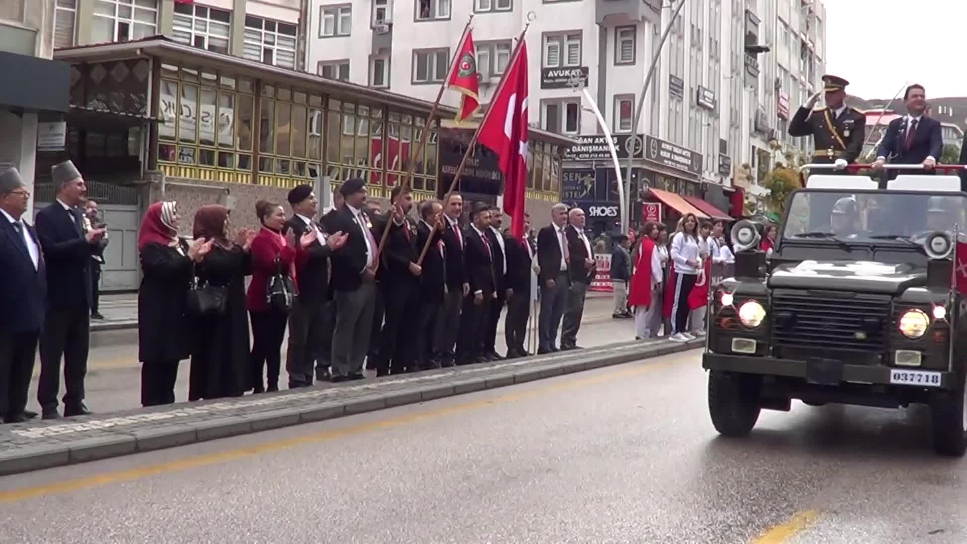 Cumhuriyetin 102. yılı Tokat'ta coşkuyla kutlandı