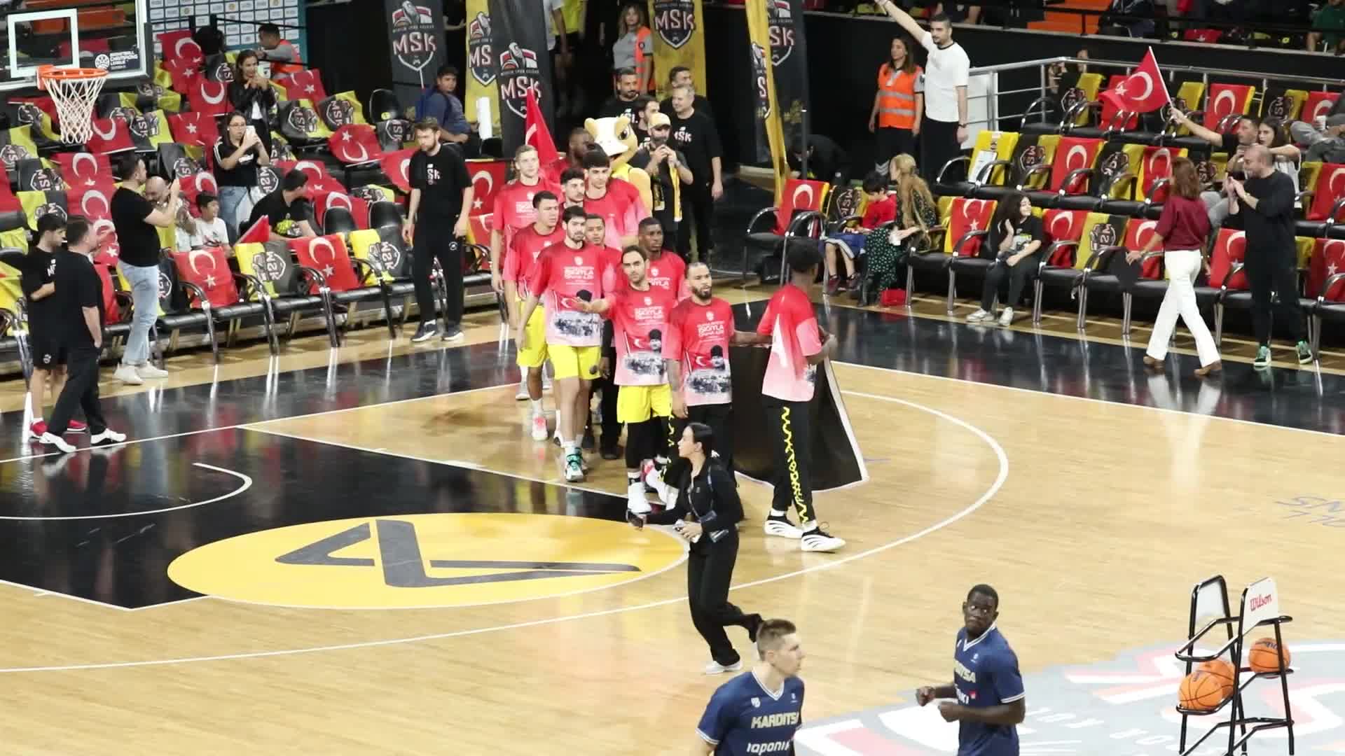 Mersin Spor Kulübü Erkek Basketbol Takımı'ndan Cumhuriyet Bayramı'nda galibiyet
