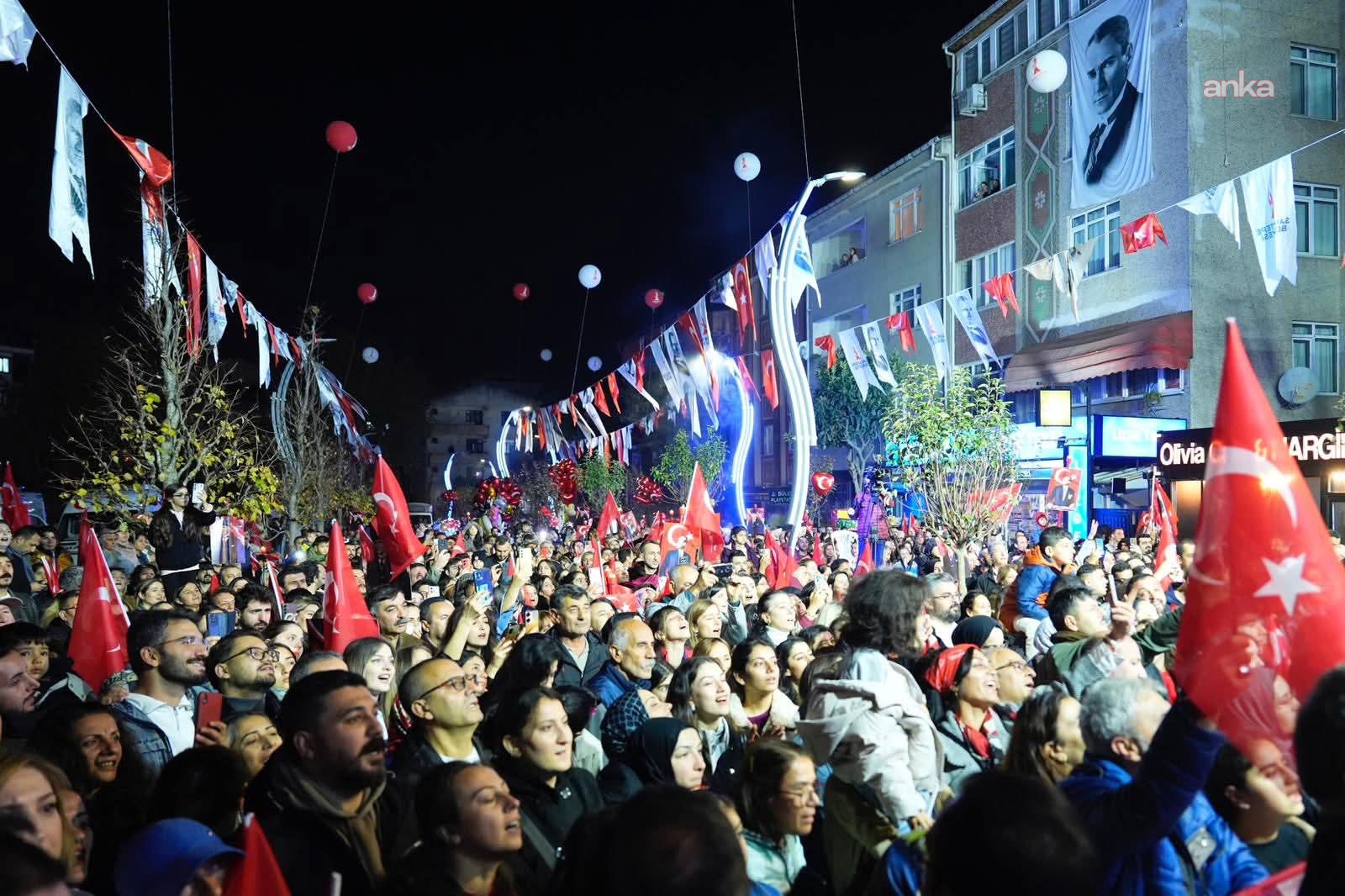 Sancaktepe'de Cumhuriyet coşkusu sokaklara taştı
