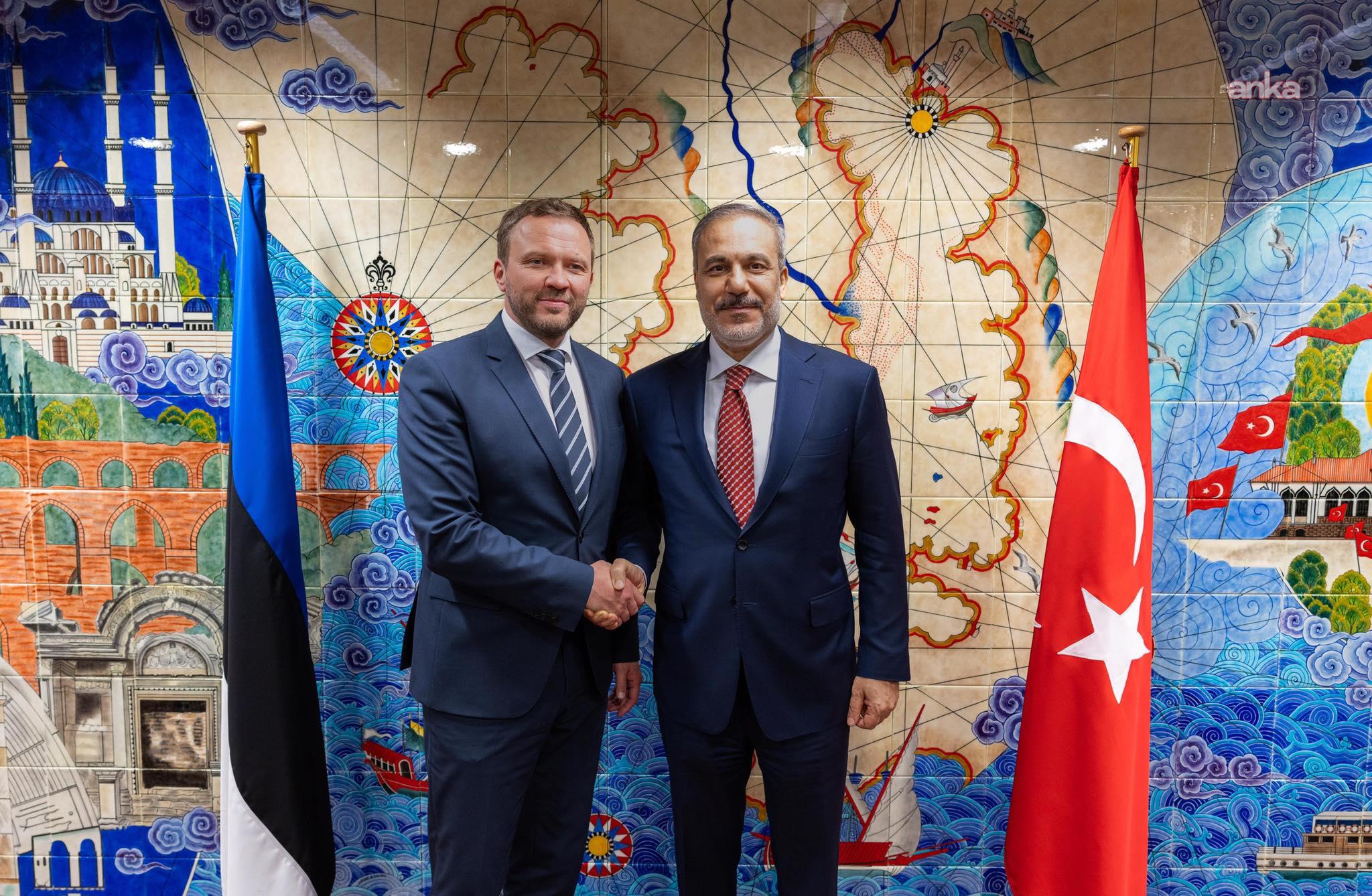 Estonya Dışişleri Bakanı Tsahkna, yarın Türkiye’yi ziyaret edecek