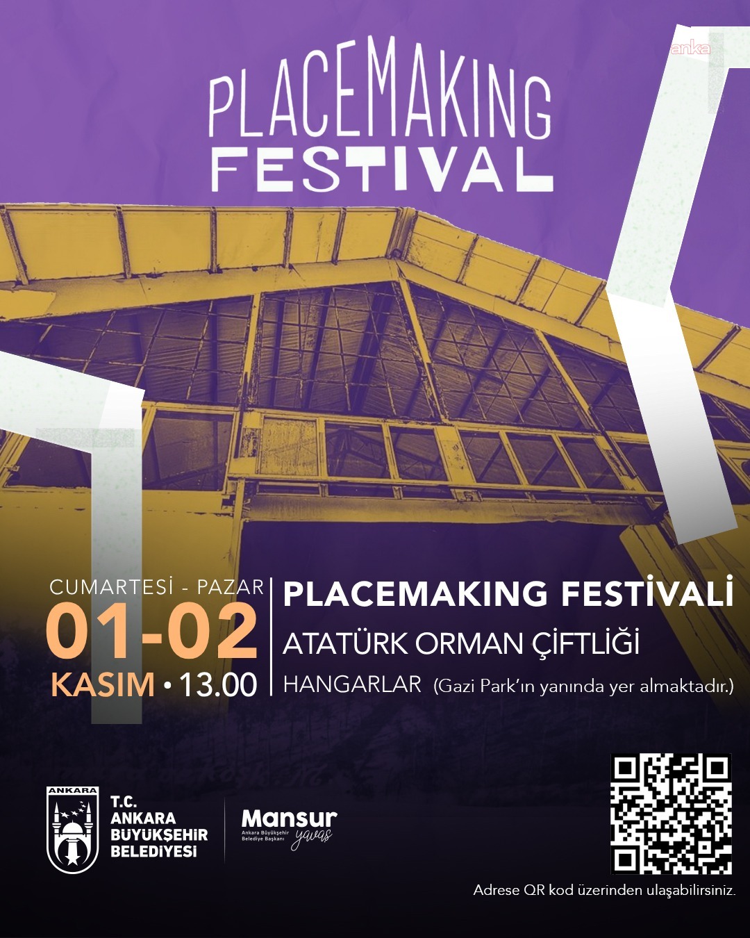 Atatürk Orman Çiftliği'ndeki tarihi hangarlar festival ile açılıyor