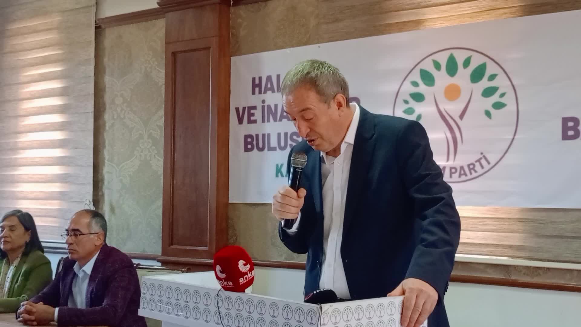 DEM Parti Eş Genel Başkanı Bakırhan: "Şimdi ikinci aşamadayız. Hukuku barışa uygun bir şekilde hayata geçirecek bir dönemdeyiz"