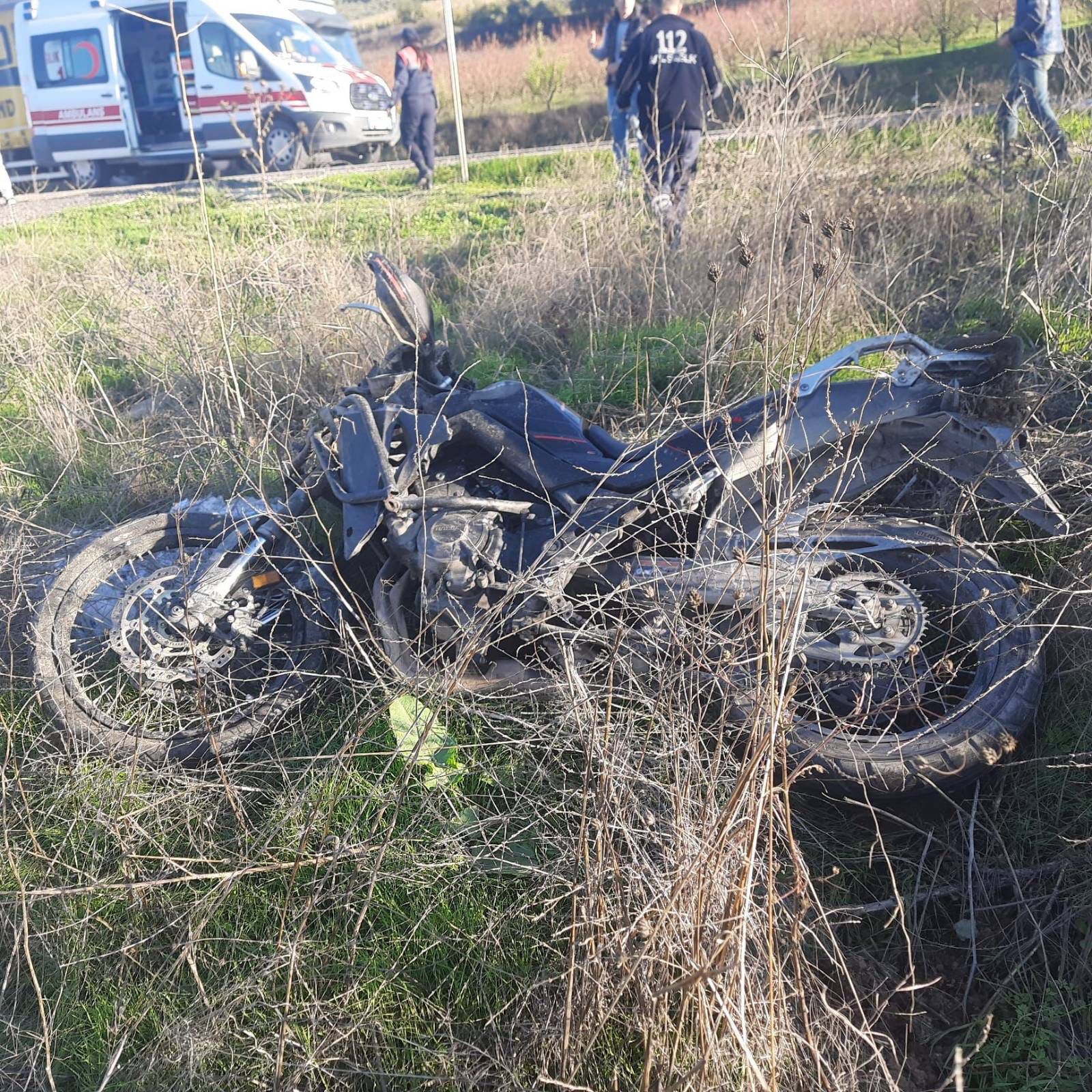 Bilecik’te kaza yapan motosiklet sürücüsü öldü