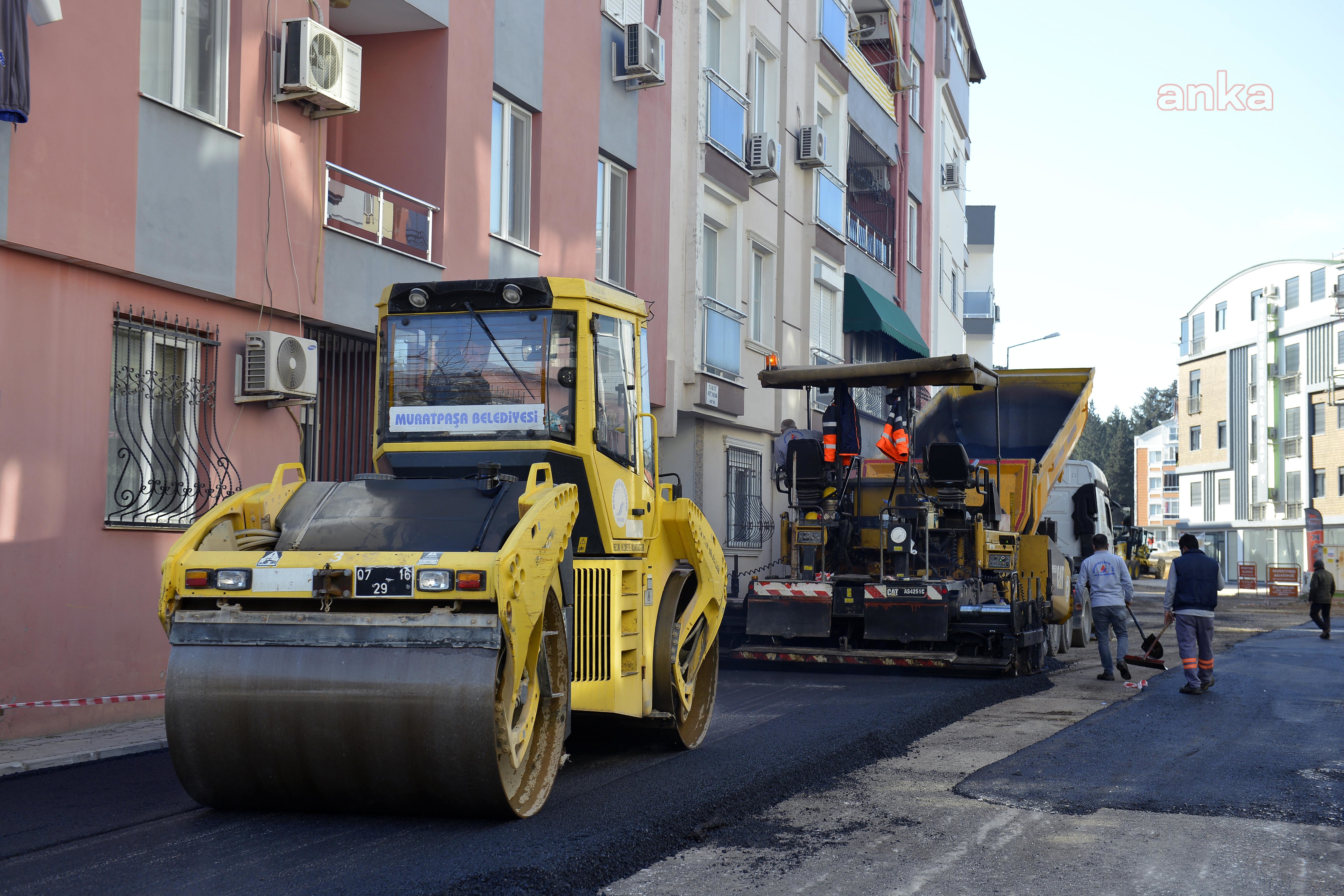 MURATPAŞA'DA SOKAK SOKAK ASFALT ÇALIŞMASI