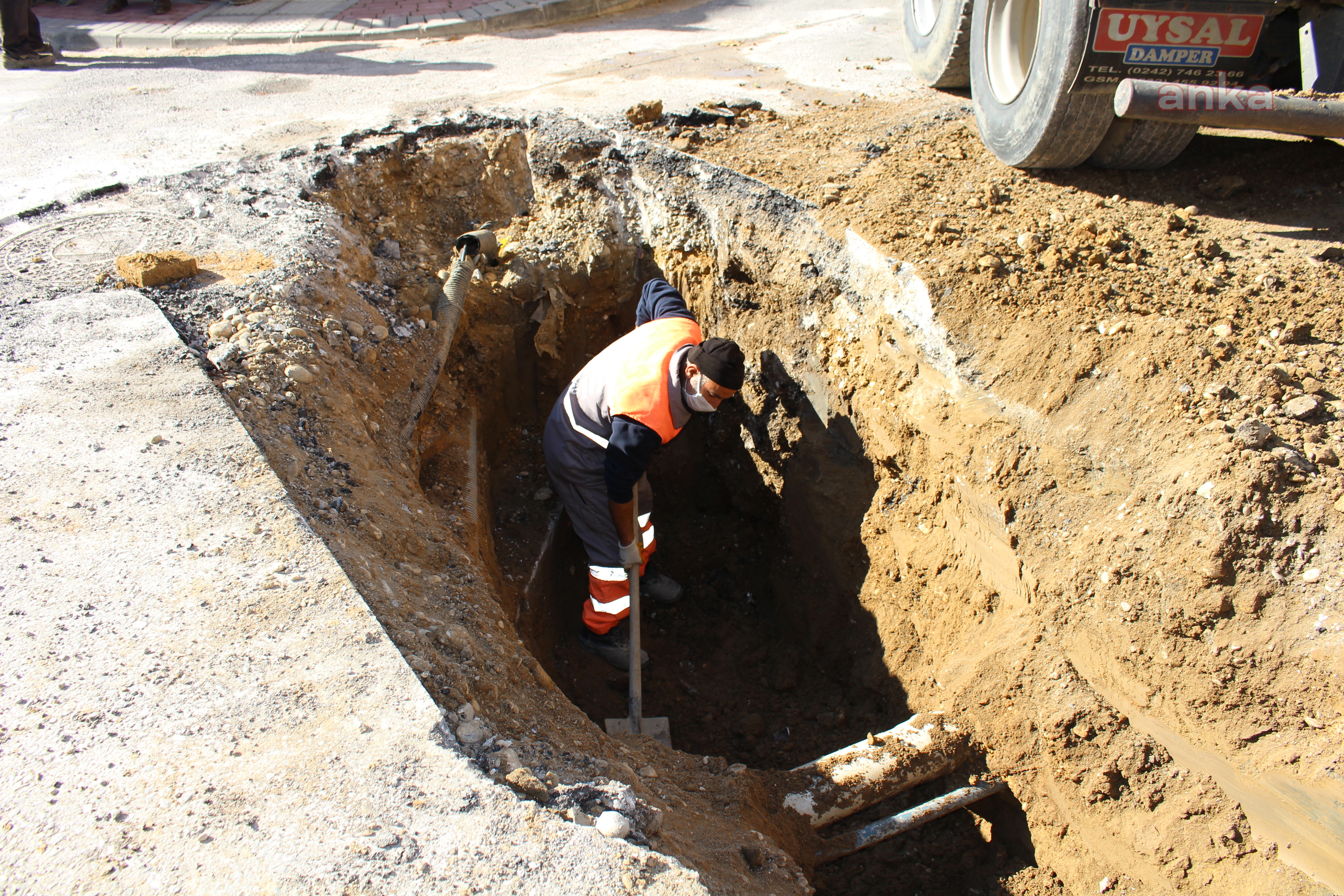 MANAVGAT'IN 6 MAHALLESİNE EK KANALİZASYON HATTI YAPILDI