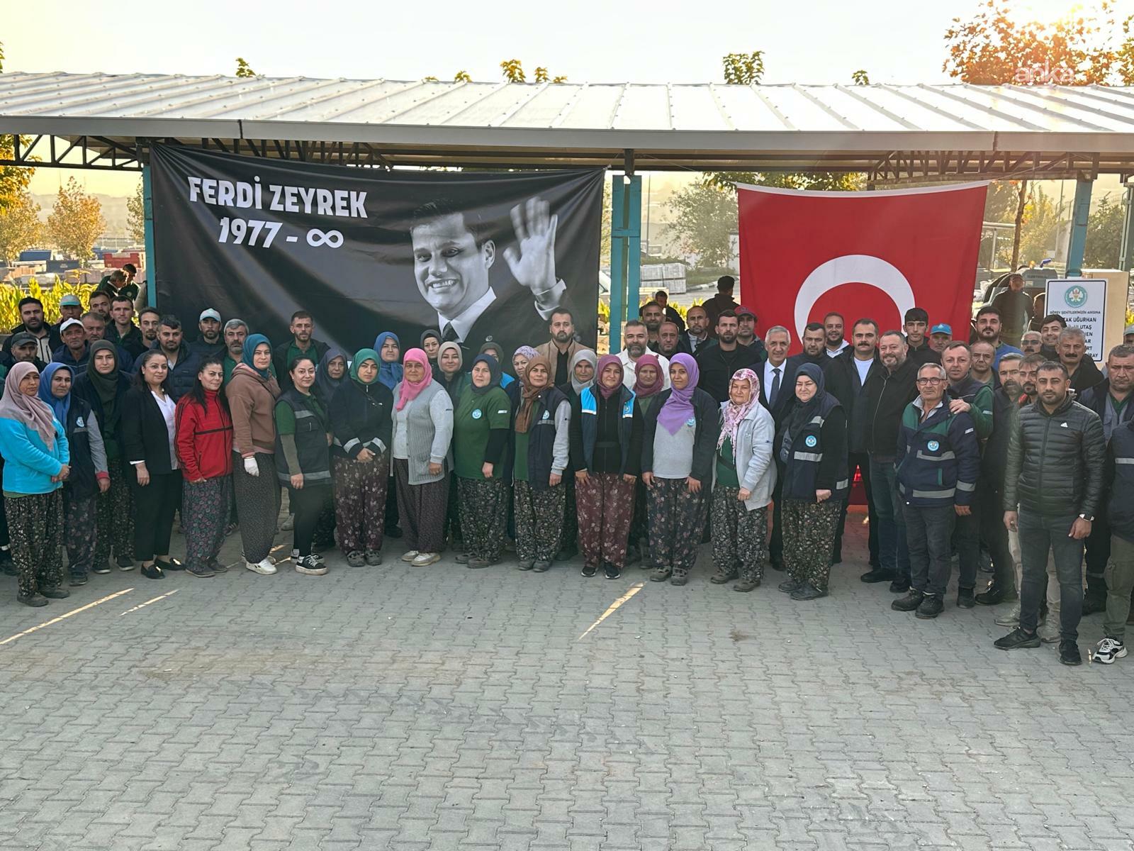 Manisa Büyükşehir Belediyesi, hayatını kaybeden çalışanlarını andı