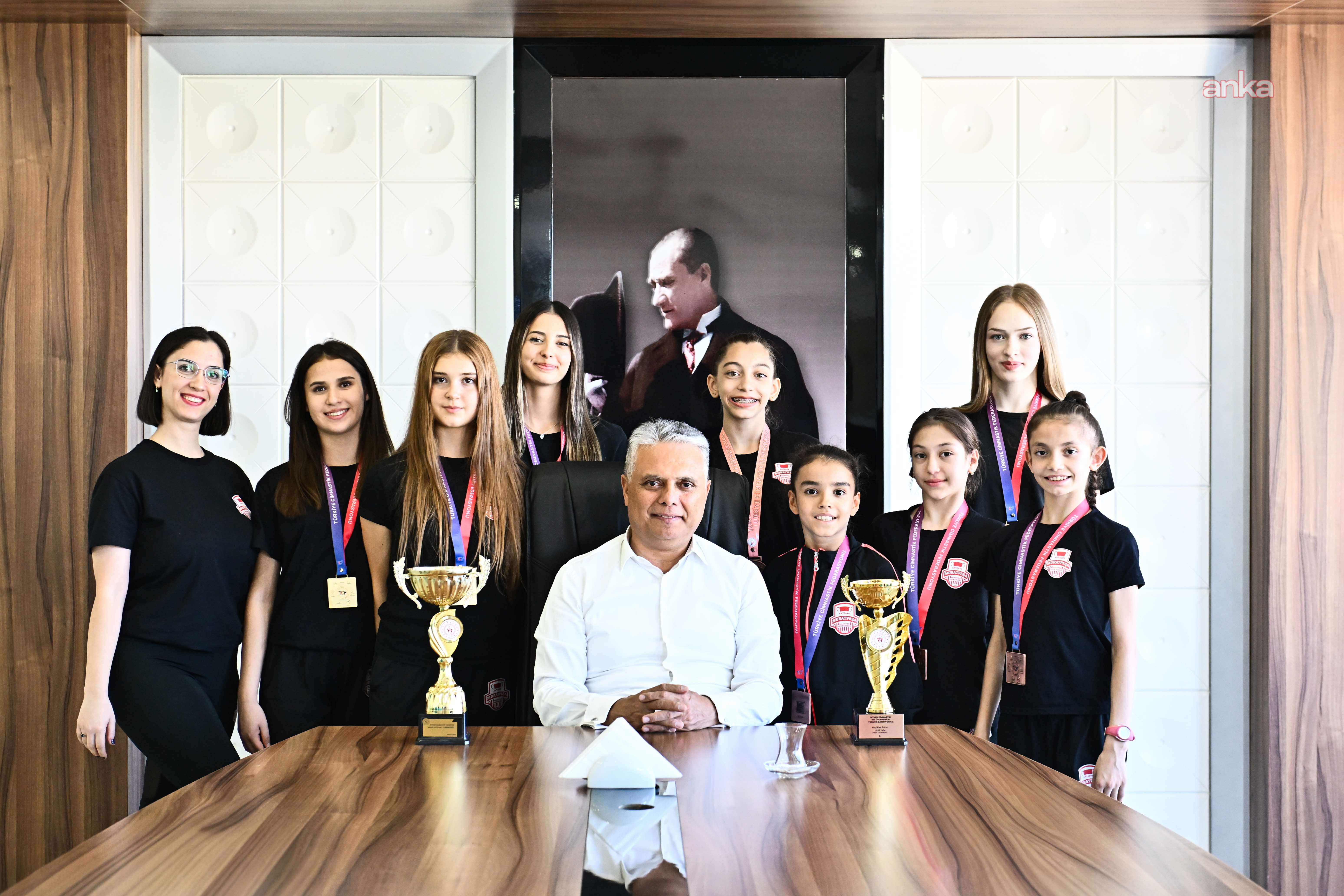 Muratpaşalı cimnastikçilerden Türkiye dereceleri