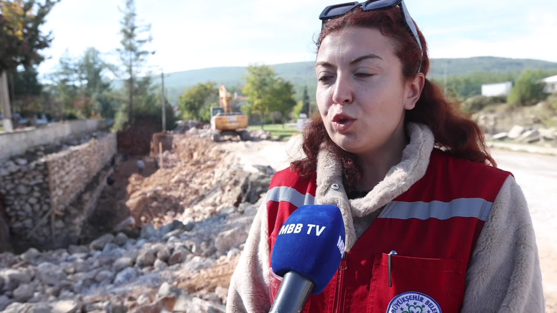 Muğla Büyükşehir Belediyesi, Kötekli ve Yeniköy mahallelerinde alt yapı çalışmalarını sürdürüyor