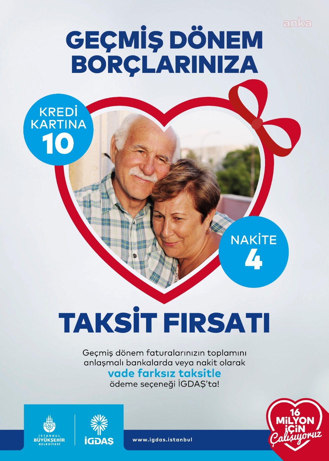 İGDAŞ’TAN, GECİKEN DOĞAL GAZ FATURALARINA, “10 TAKSİTLE” ÖDEME FIRSATI