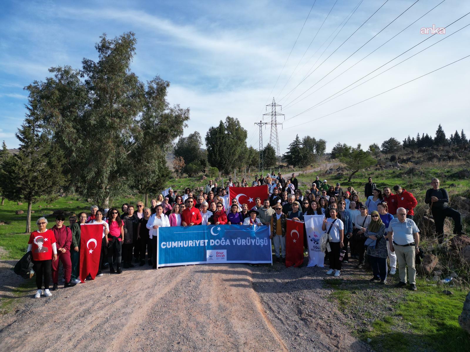 Çiğli’de Cumhuriyet coşkusu doğayla buluştu