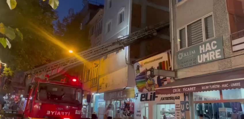 Bilecik'te polisten kaçan şahıs apartman boşluğuna atladı