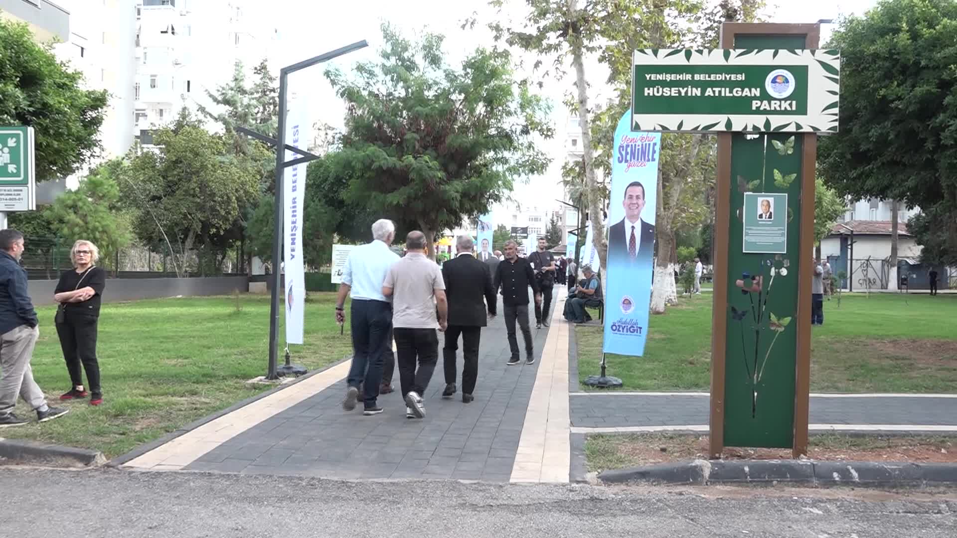 Yenişehir Belediyesi'nden vefa örneği: Hüseyin Atılgan Parkı açıldı