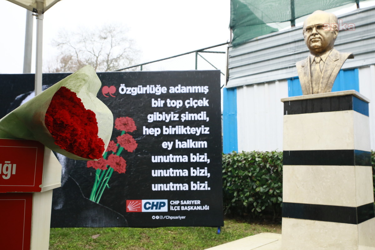 UĞUR MUMCU SARIYER’DE ANILDI