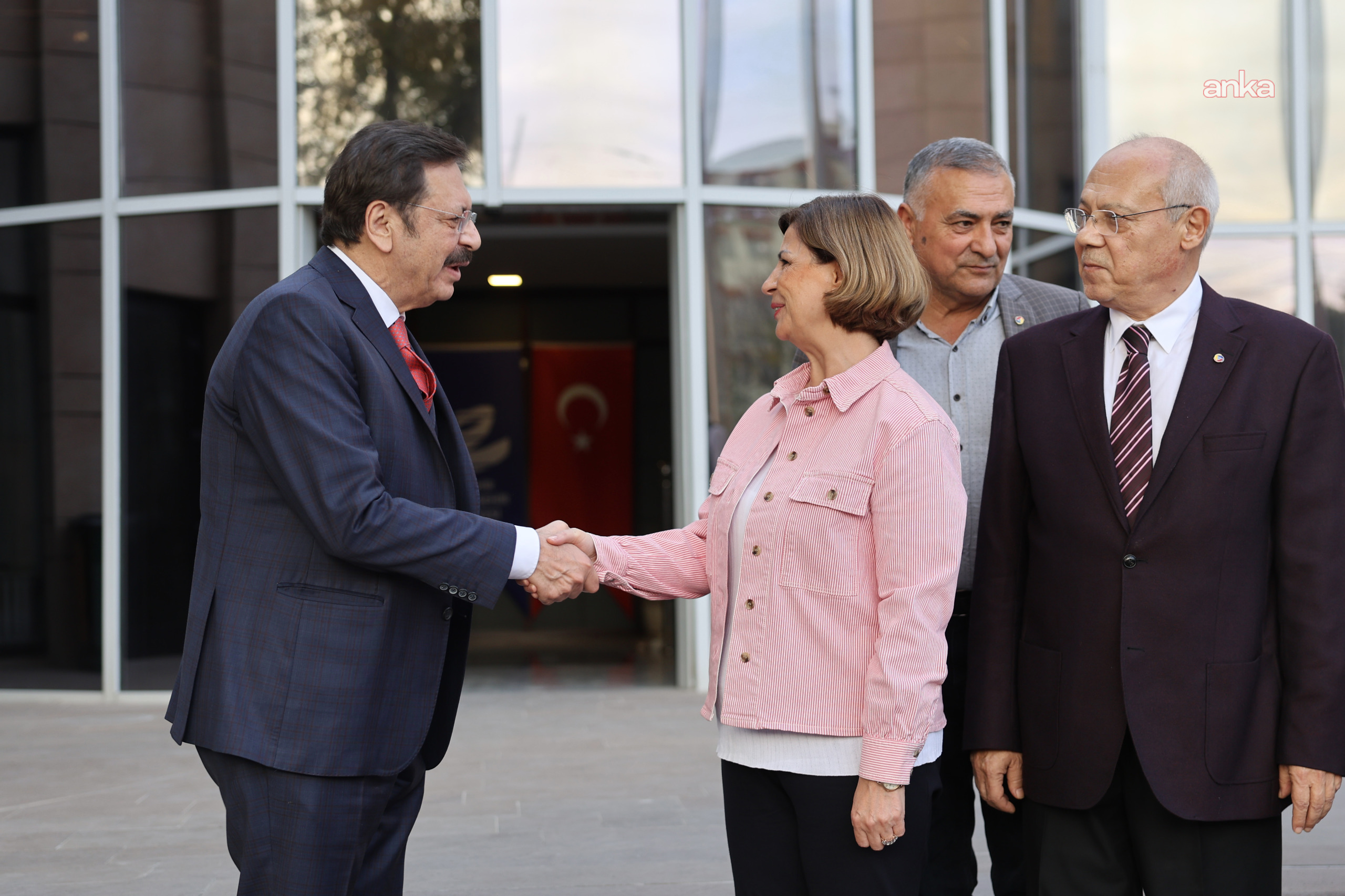 Eskişehir Büyükşehir Belediye Başkanı Ünlüce, TOBB Başkanı Hisarcıklıoğlu’nu ağırladı