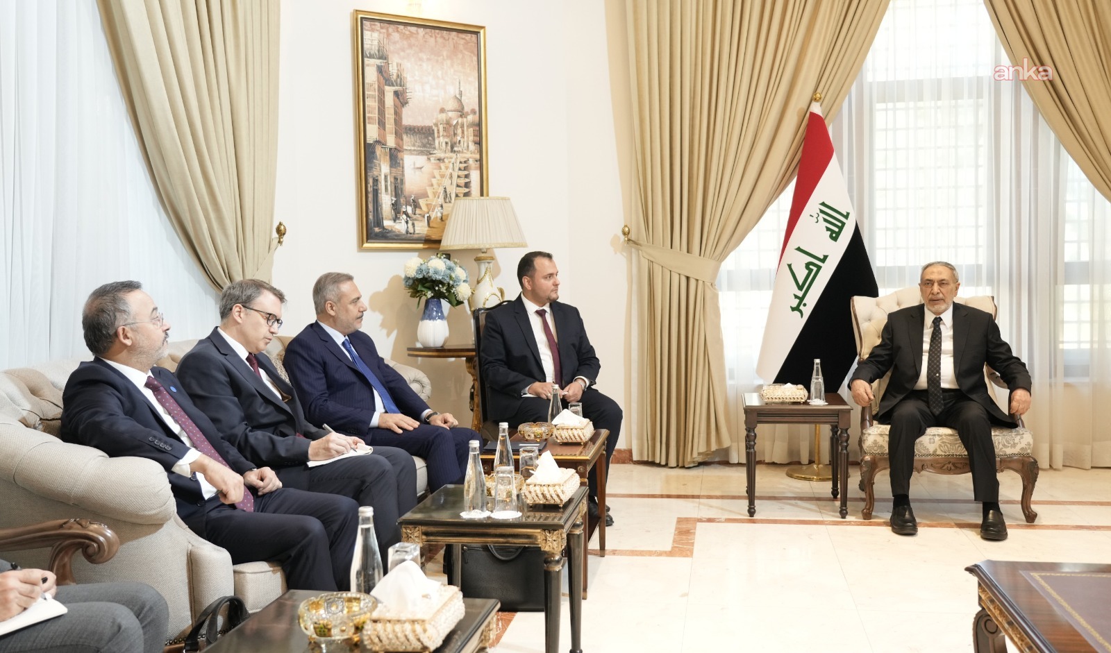 Dışişleri Bakanı Fidan, Irak’a yaptığı resmi ziyaret kapsamında bir dizi görüşme gerçekleştirdi