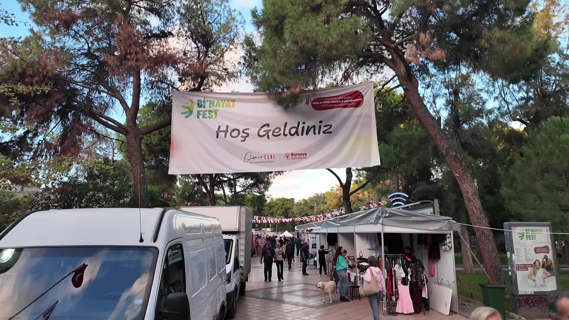 Bornova Büyükpark’ta dayanışma rüzgarı esti
