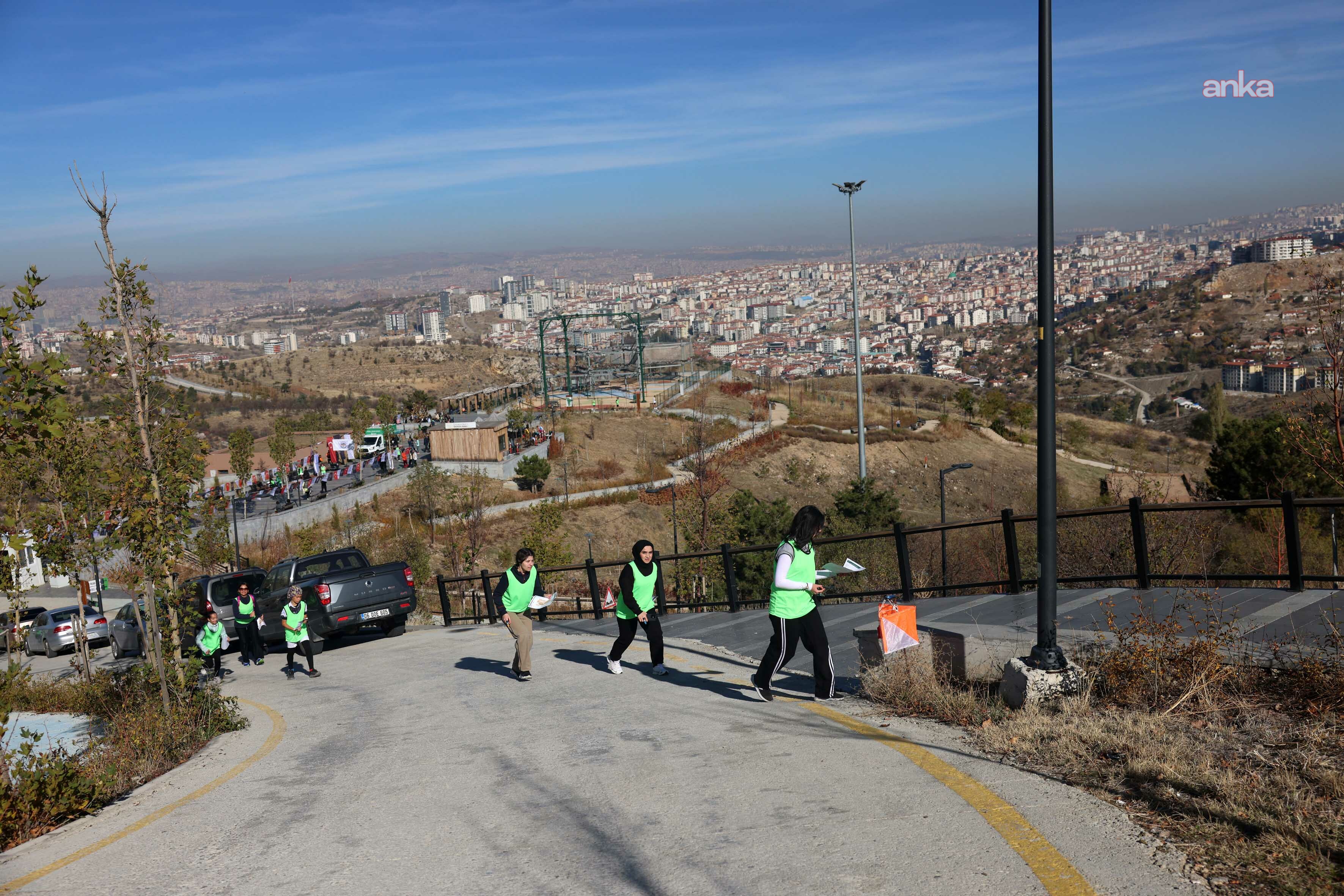 Çankaya'da oryantiring heyecanı yaşandı