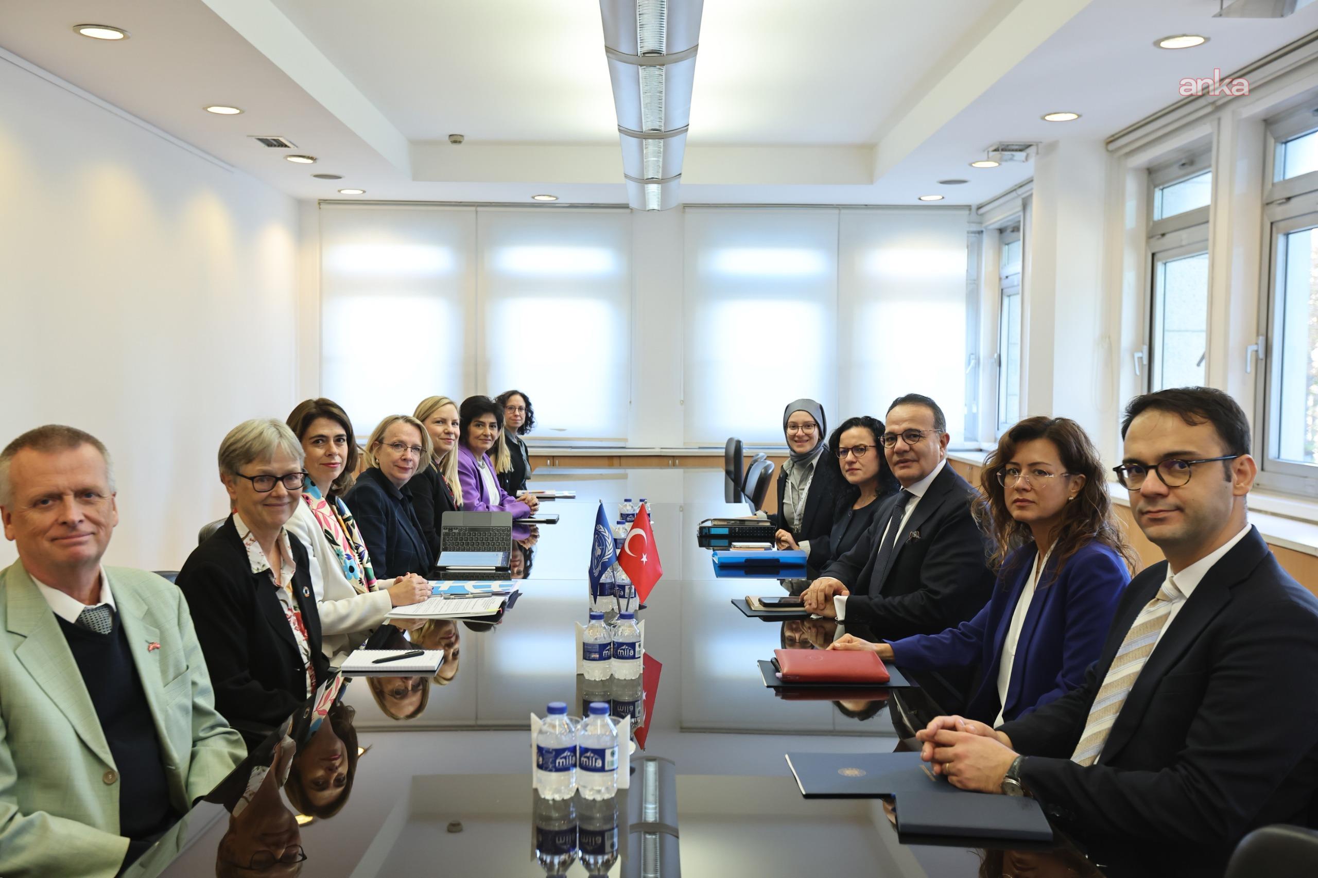 Dışişleri Bakan Yardımcısı Bozay, BM Kadın Birimi yetkilileri ile Norveç, Danimarka ve İsveç Dışişleri Bakanlıklarının temsilcileri ile görüştü