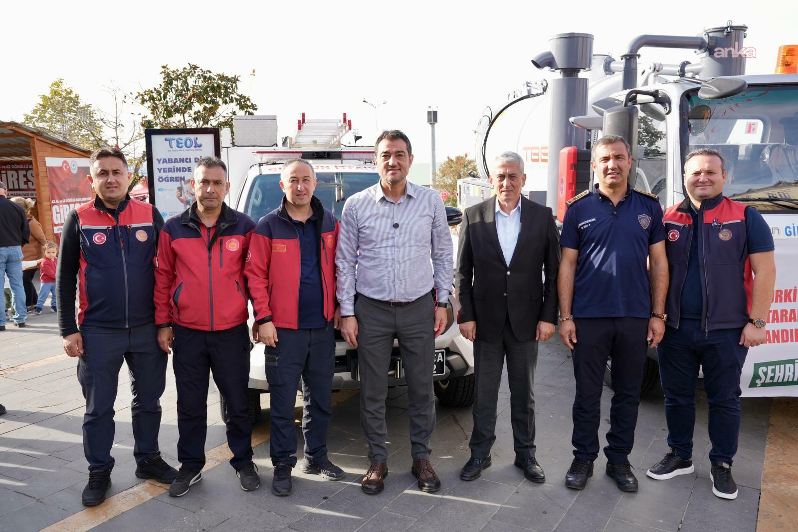 Giresun Belediyesi'nin hizmet kapasitesi yeni araçlarla artıyor