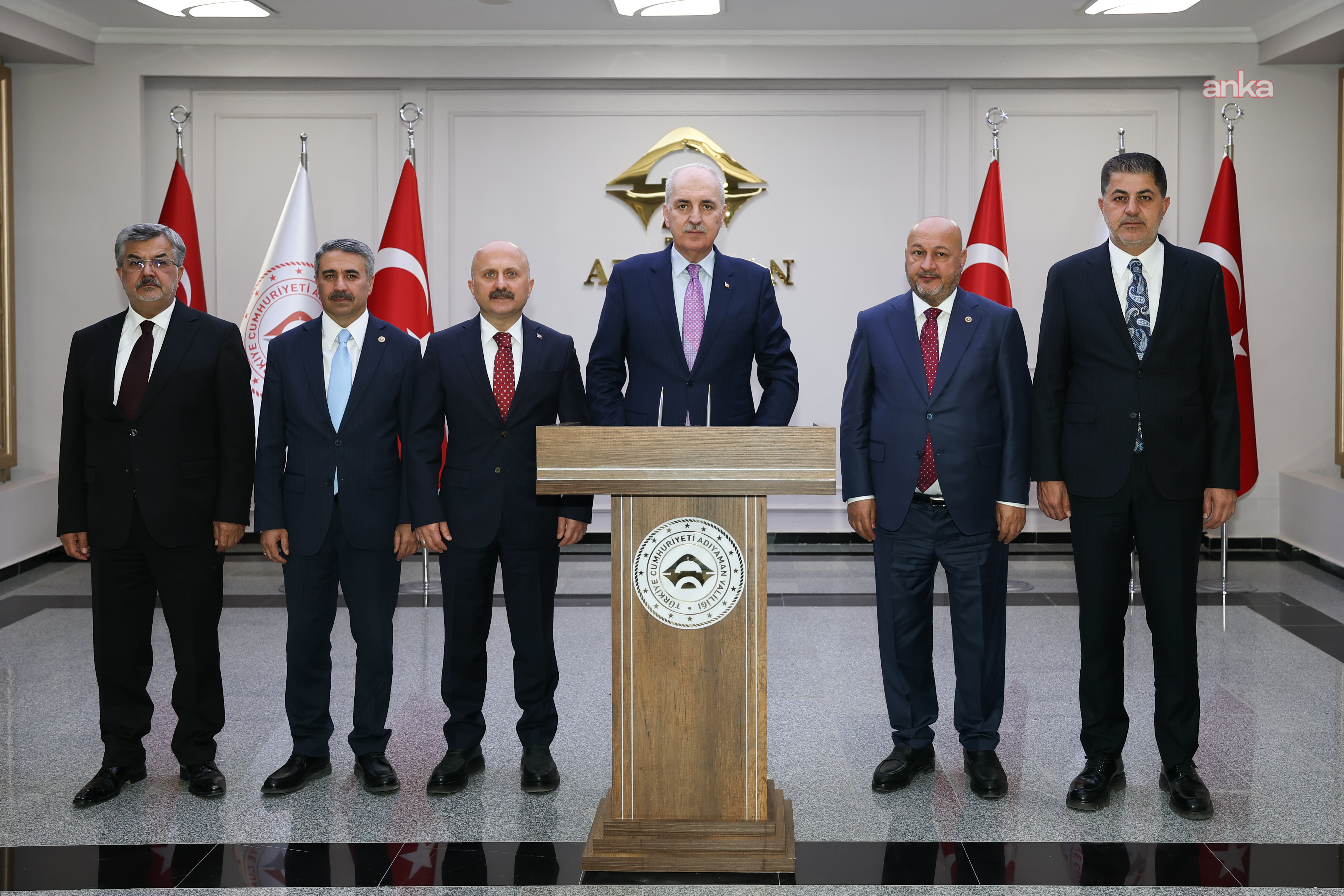 Numan Kurtulmuş, Adıyaman Valiliği ve Adıyaman Belediyesi'ni ziyaret etti